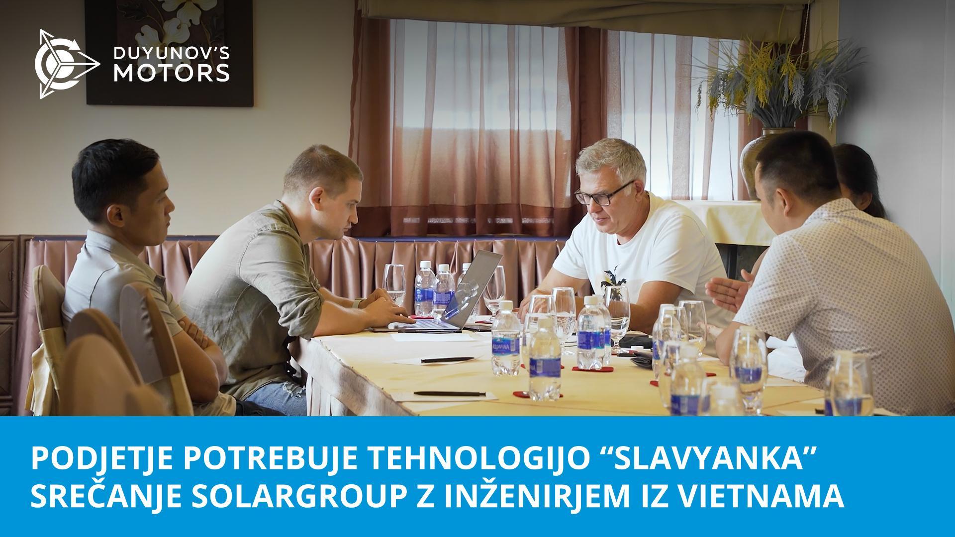 Vietnamski posel in tehnologija "Slavyanka"