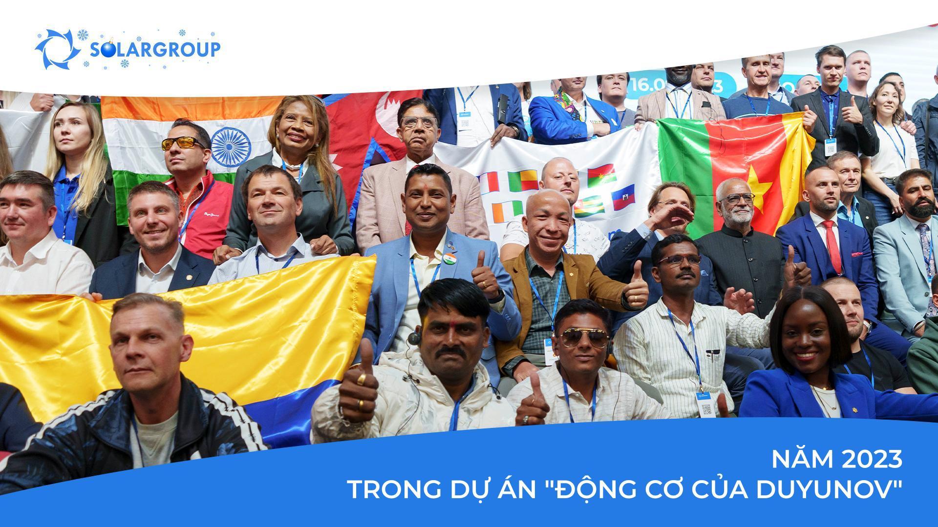 Những điểm nổi bật trong năm của dự án "Động cơ của Duyunov"