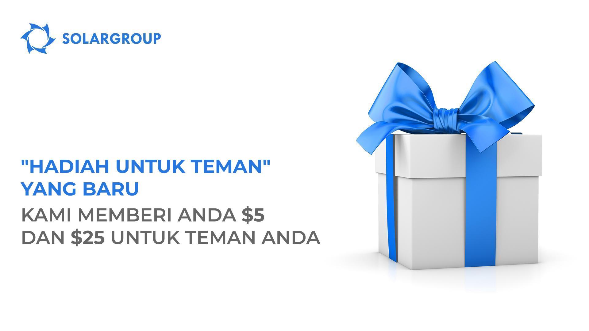 "Hadiah untuk Teman": ketentuan baru opsi ini