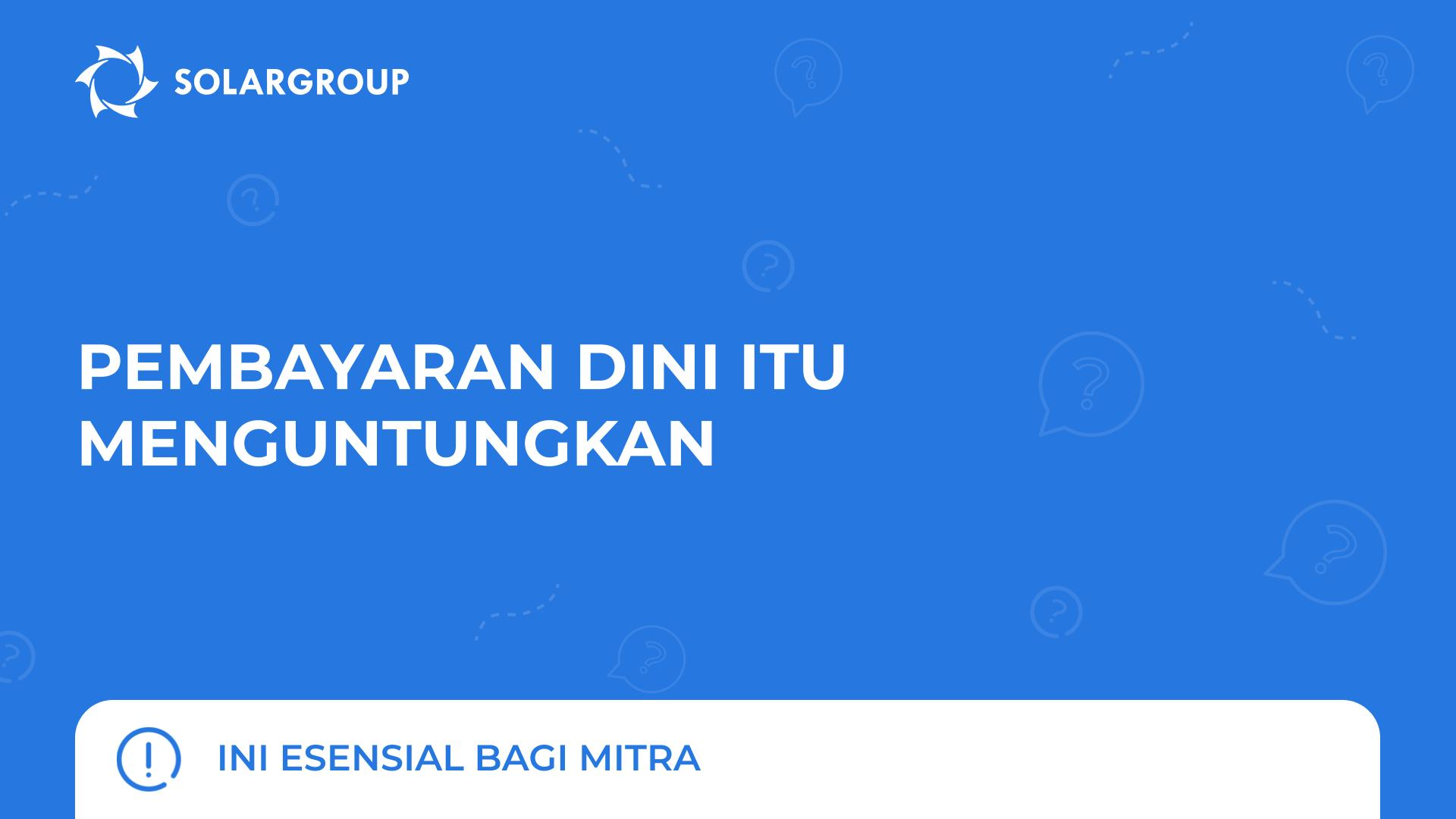 Ini tidak akan dibagikan di webinar | Ini esensial bagi mitra