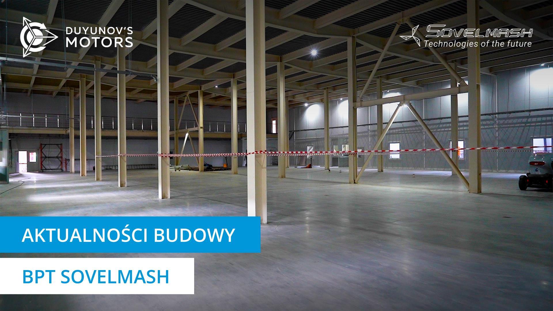 Wylewanie wylewki podłogowej w BPT Sovelmash
