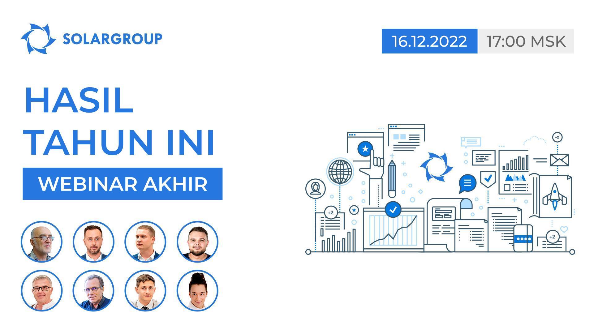 Tonton webinar akhir "Hasil Tahun Ini dalam Proyek "Motor Duyunov"