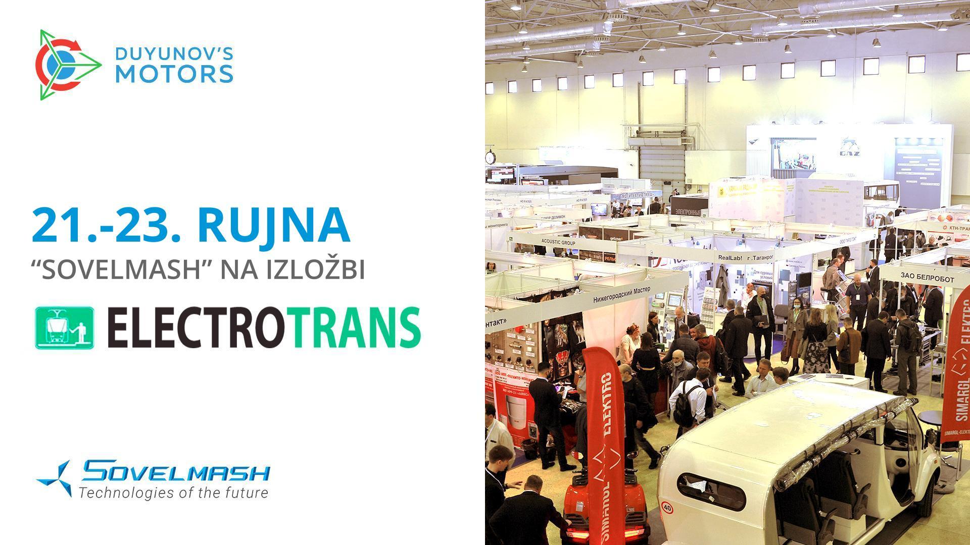 Tvrtka "Sovelmash" sudjeluje na izložbi "ElectroTrans"