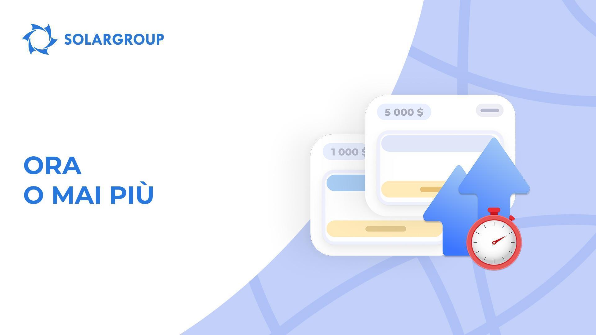 31 marzo: ultimo giorno della promozione per l'incremento di un pacchetto pagato