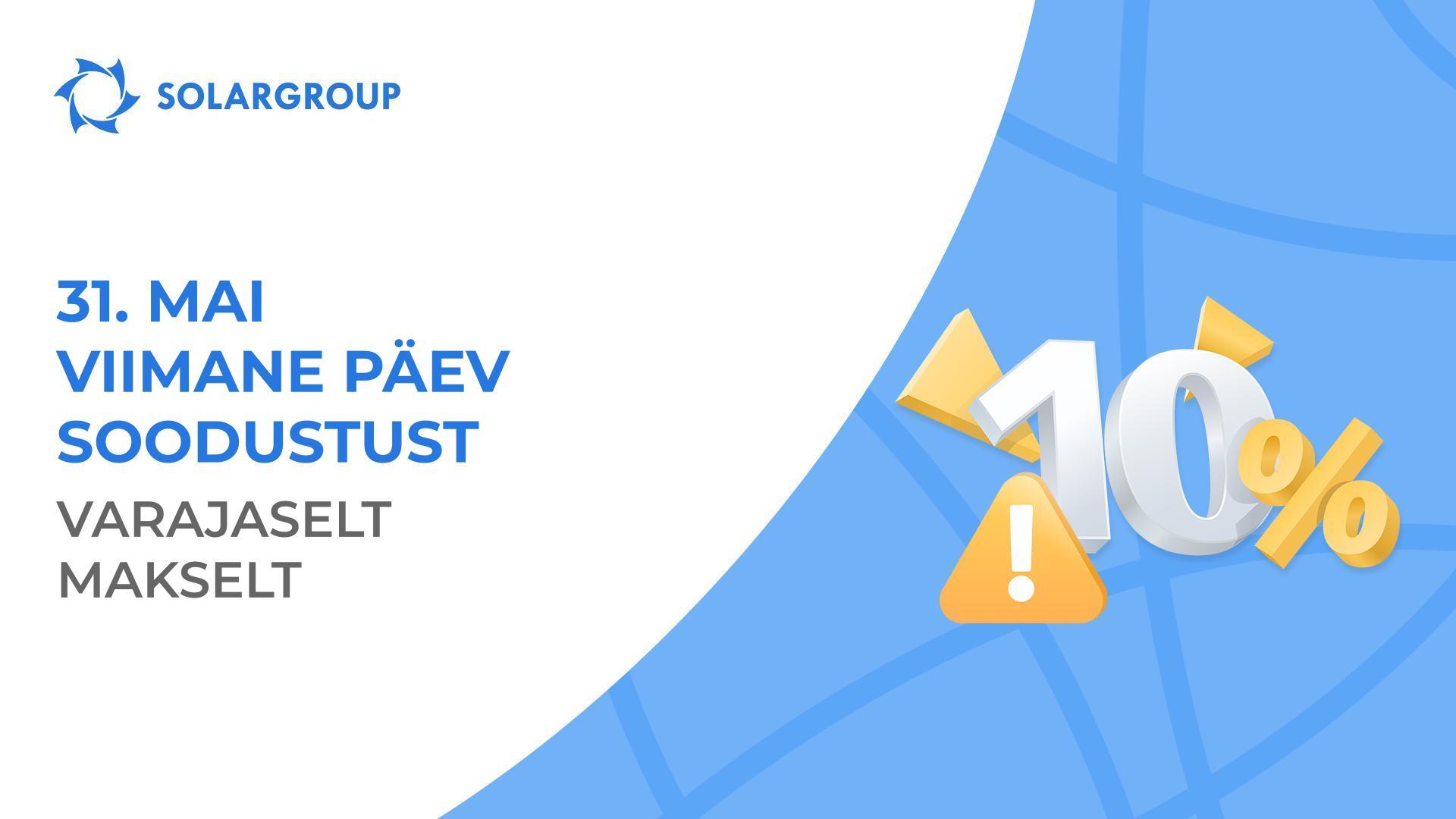 10% soodus varajasele taasmaksele aegub varsti