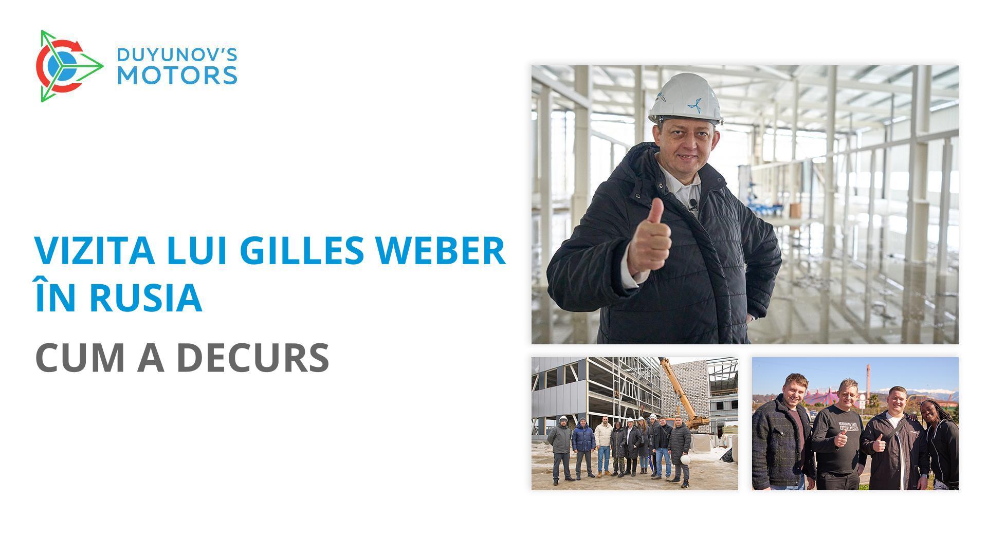 Vizita lui Gilles Weber în Rusia: cum a decurs