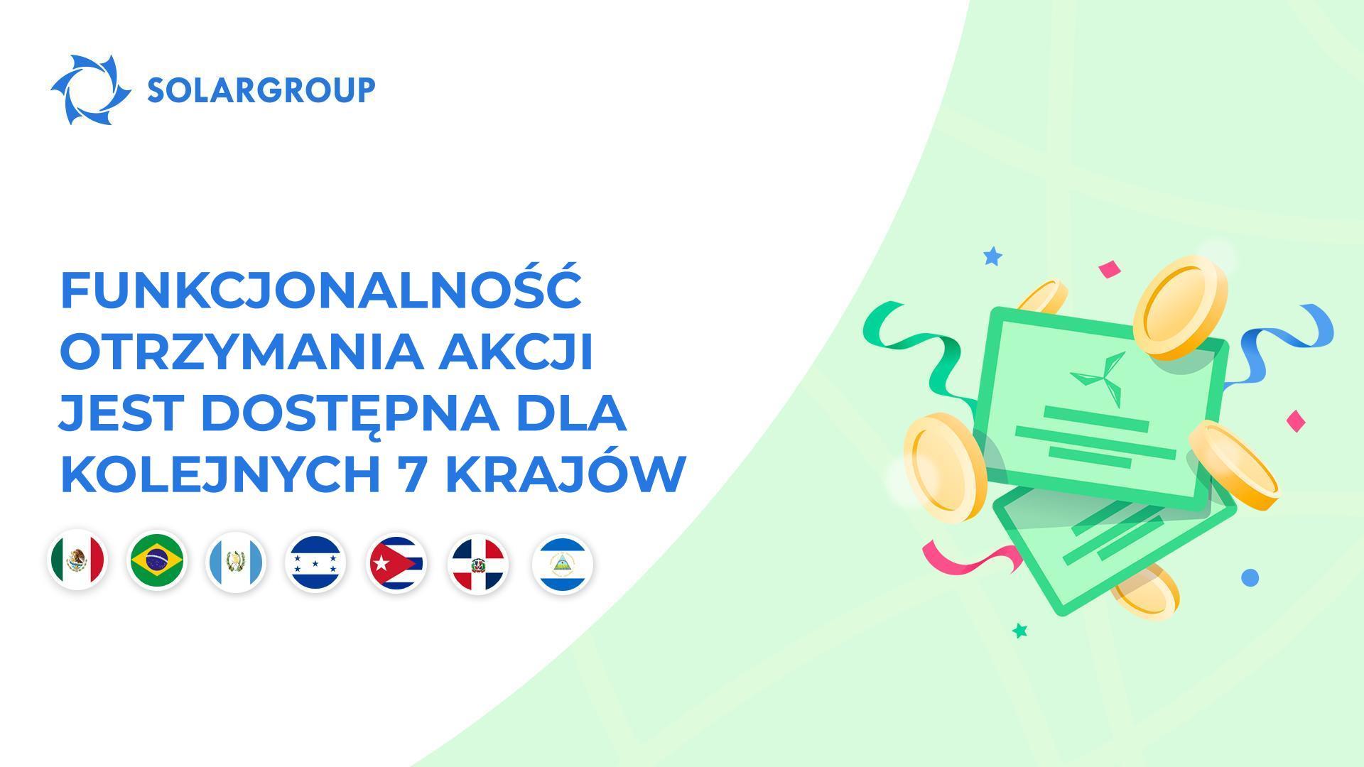 Otwieramy funkcjonalność dla Meksyku, Brazylii, Kuby, Dominikany, Gwatemali, Hondurasu i Nikaragui.