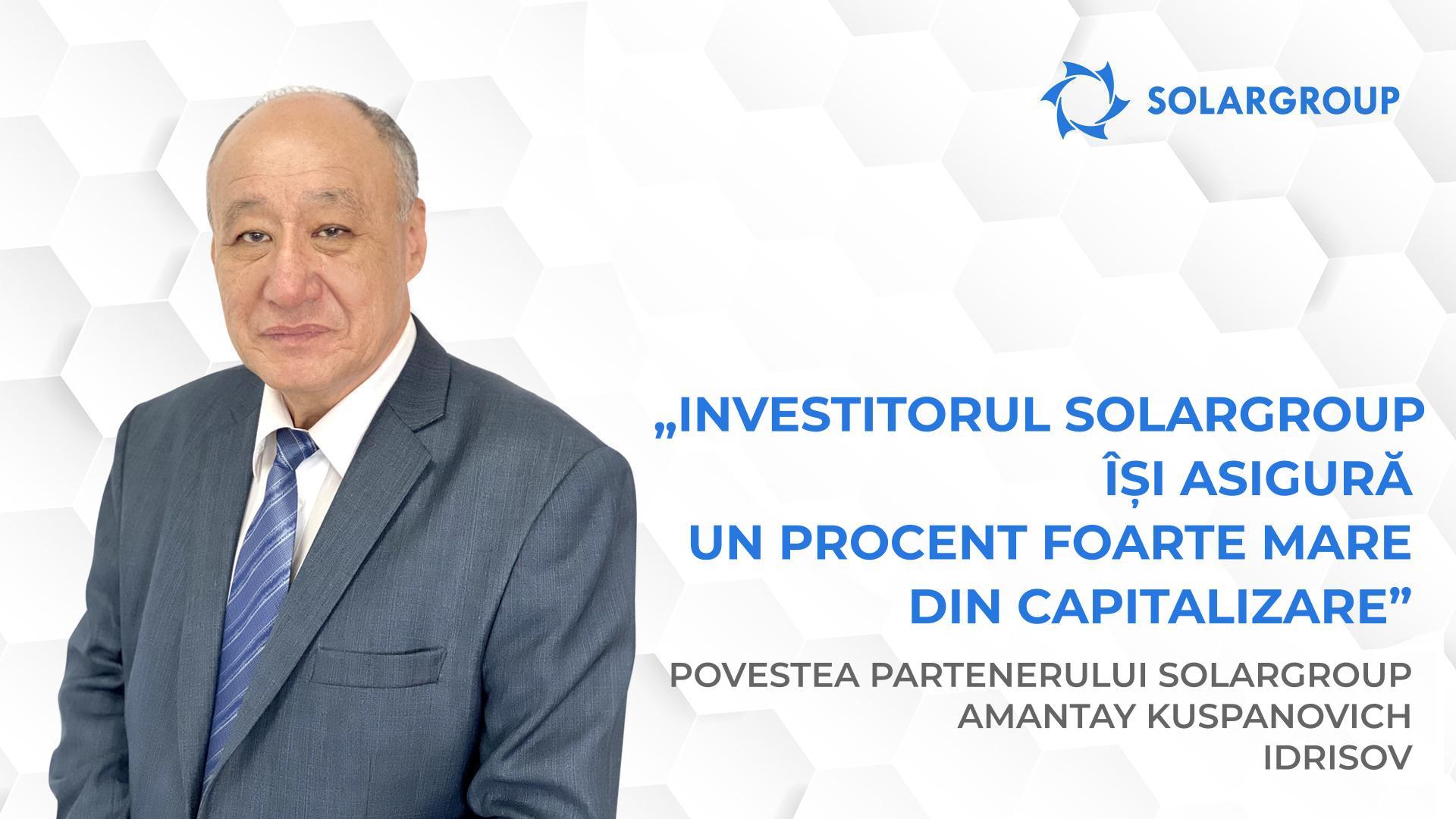 Când invit oameni, îmi împărtășesc întotdeauna propria experiență | Povestea partenerului SOLARGROUP Amantay Kuspanovich Idrisov