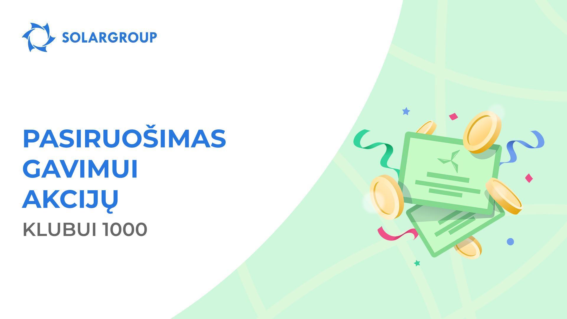 Funkcionalas dėl pasiruošimo akcionavimui atidarytas naujai investuotojų kategorijai
