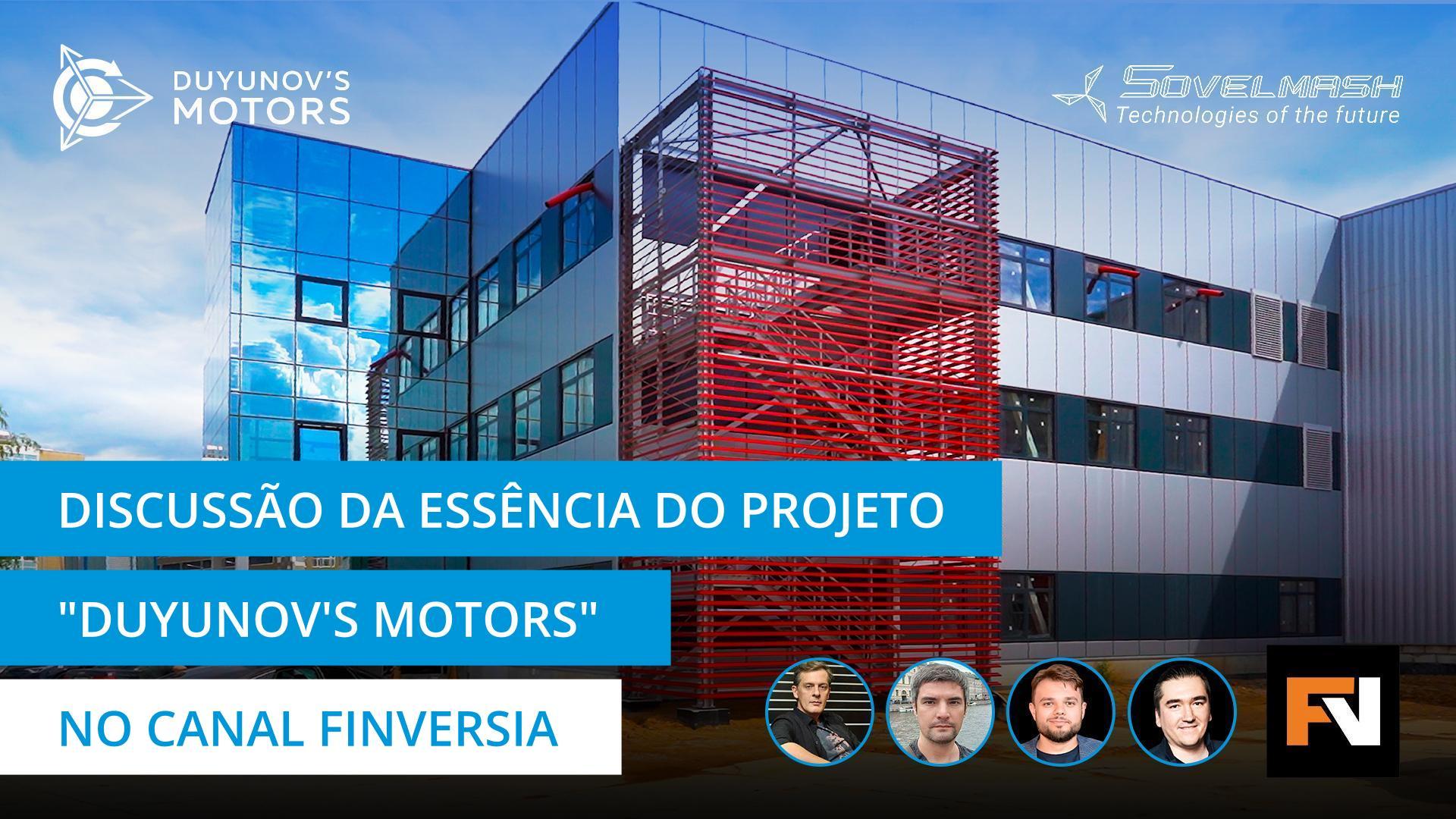 Transmissão em direto com Alexander Sudarev e investidores do projeto no canal de YouTube Finversia