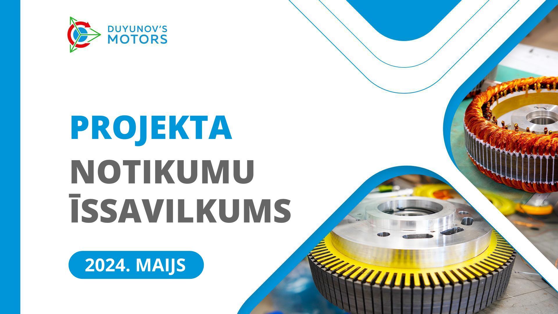 Svarīgākie projekta notikumi maijā