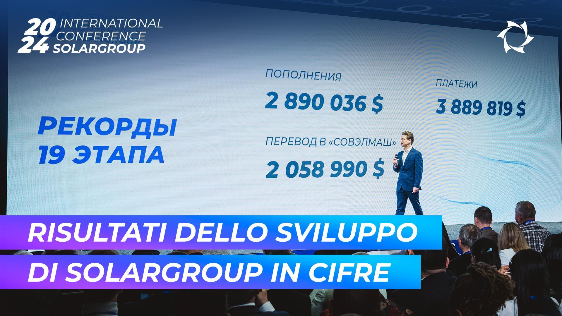 Risultati principali del lavoro dell'impresa