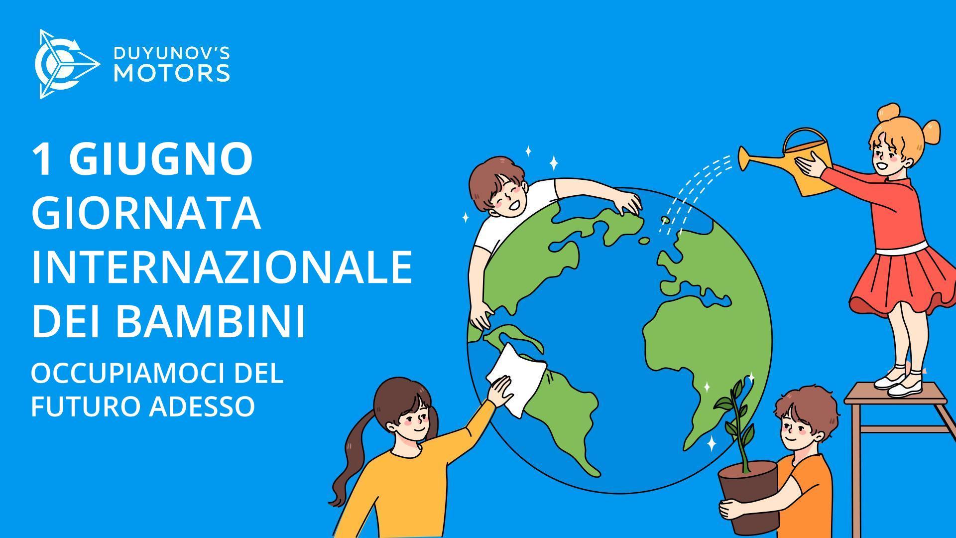 Giornata internazionale dei bambini: occupiamoci del futuro subito