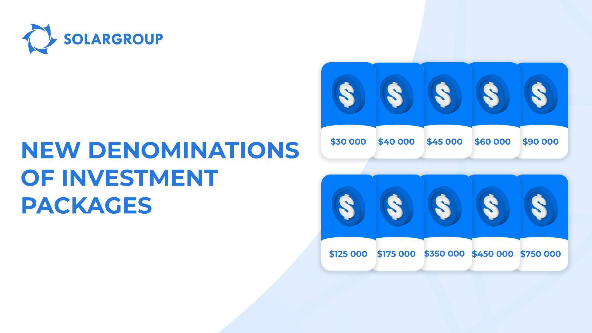 $ 30,000 and 9 other denominations