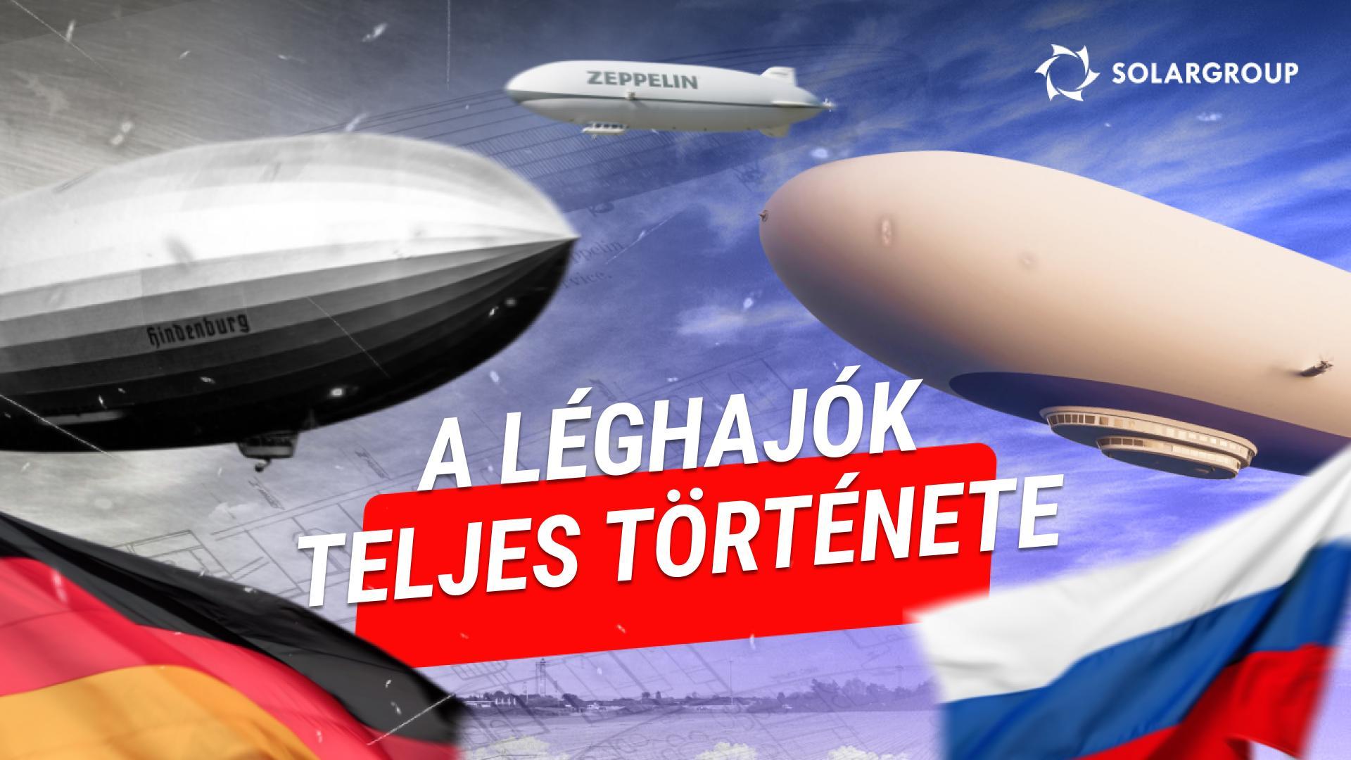 Léghajók: Németországtól Oroszországig - az innováció új korszaka a repülésben