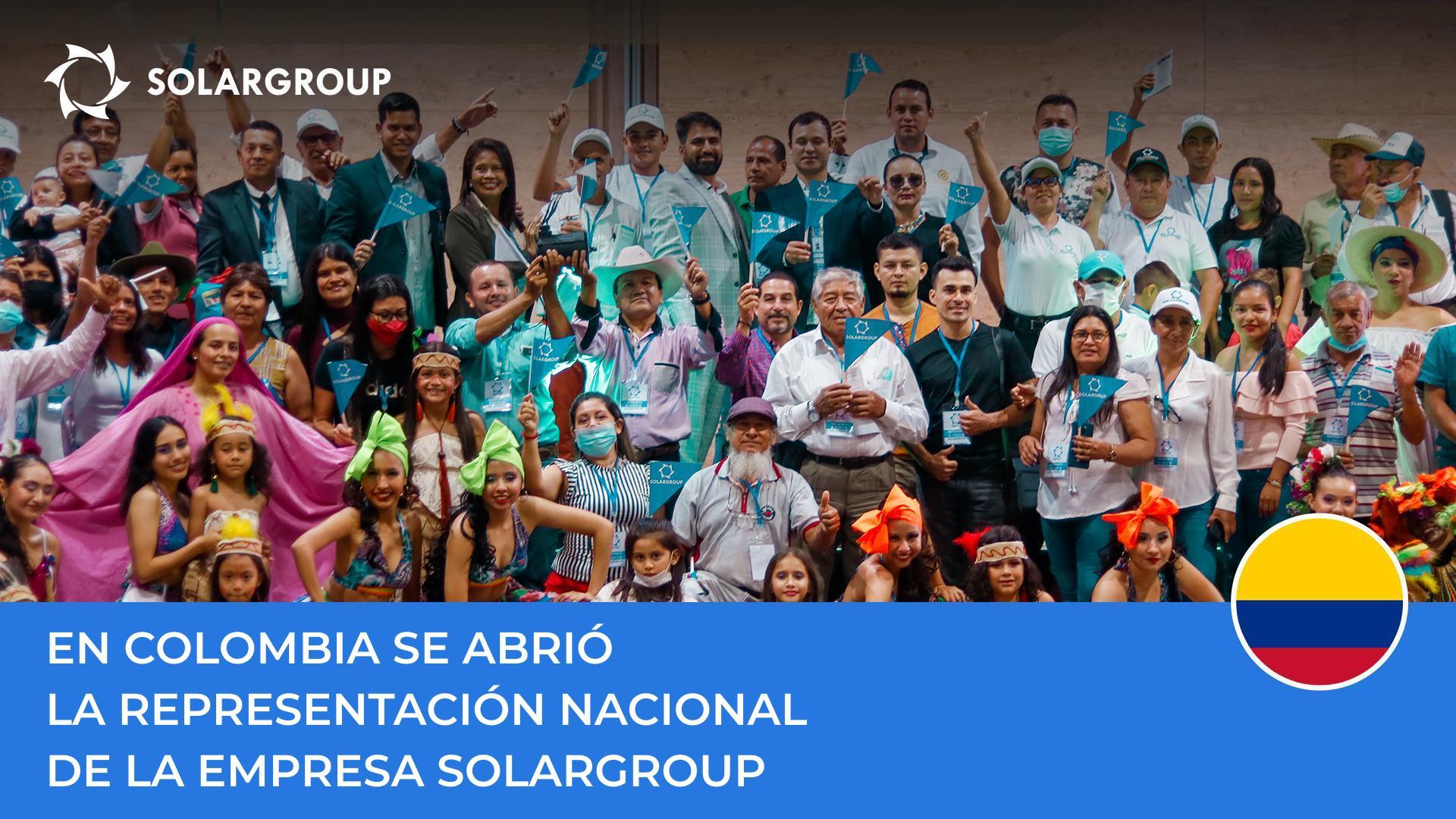 En Colombia se abrió la representación nacional de la empresa SOLARGROUP