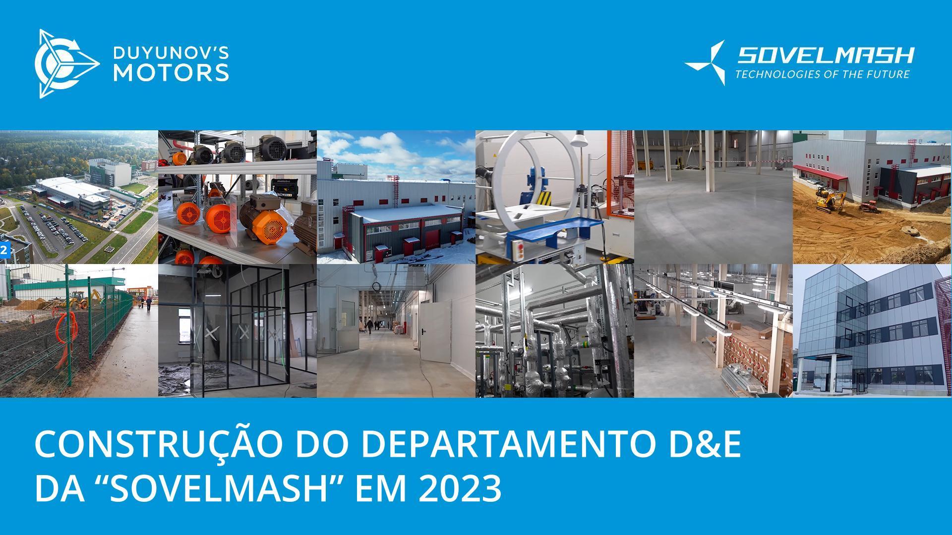 Vídeo da cronologia do processo de construção em 2023