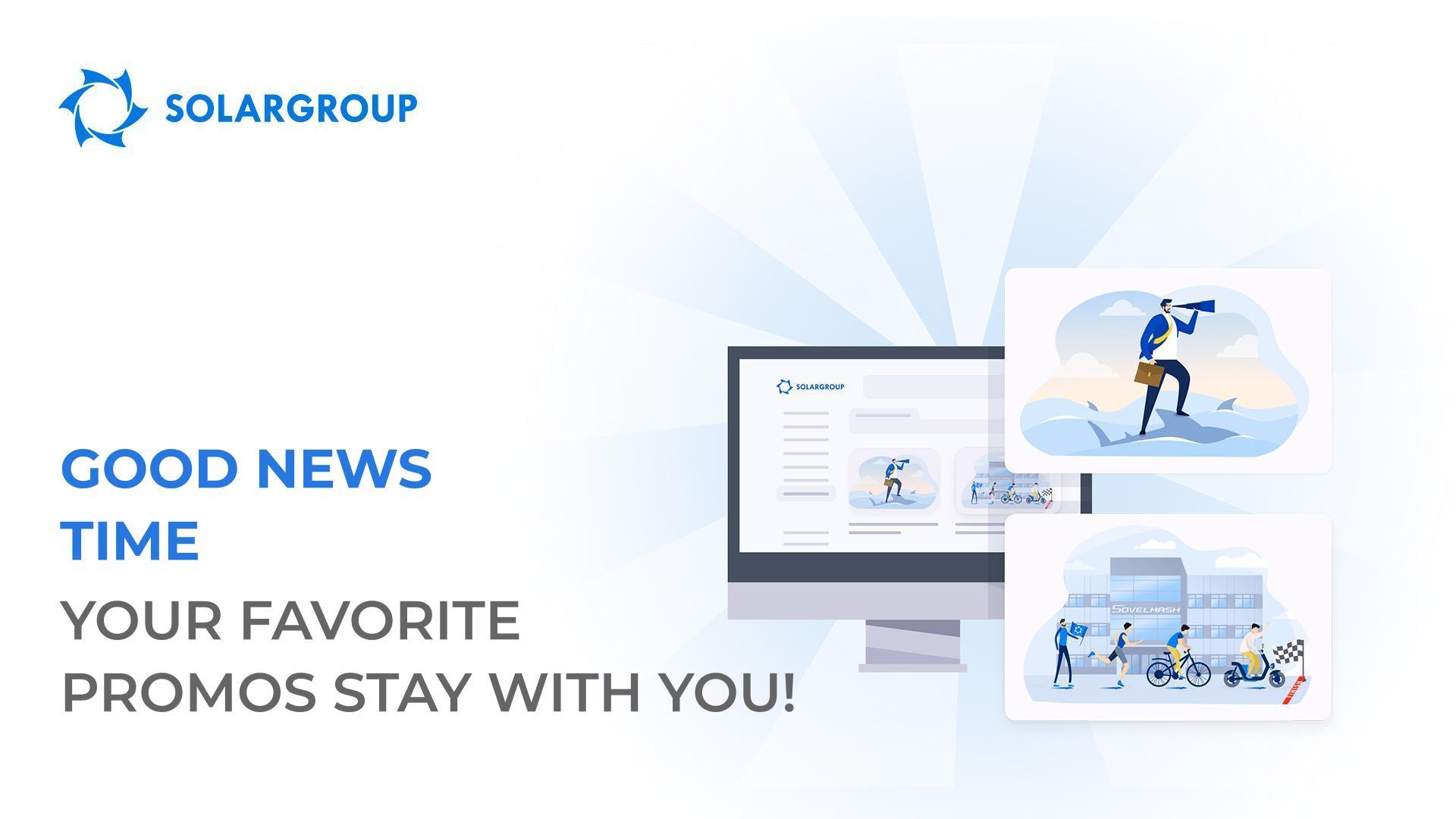 Good news time: your favorite promos stay with you!