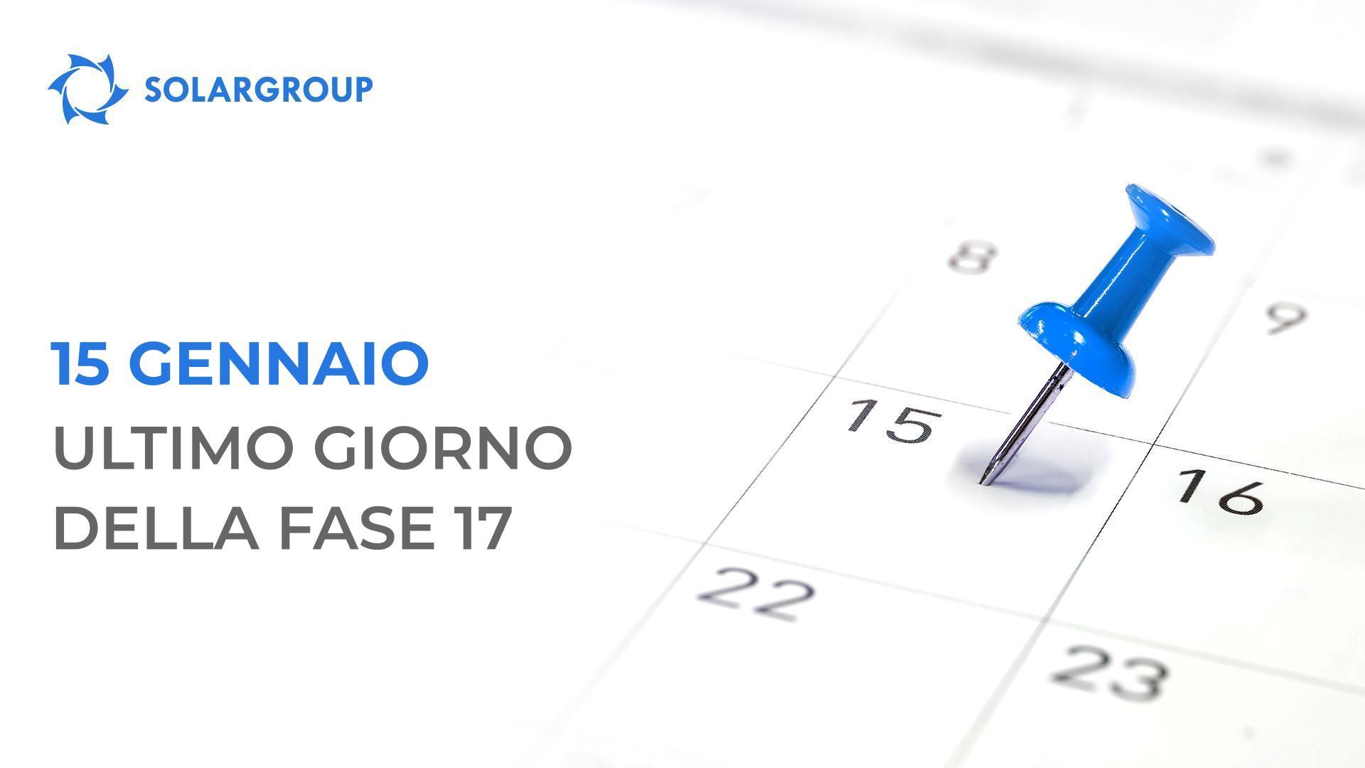 Ultimo giorno della diciassettesima fase: promemoria ai partecipanti del progetto Motori Duyunov