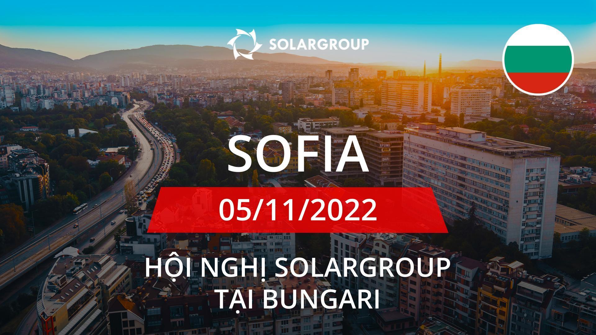 Hội nghị SOLARGROUP ở Bungari | Ngày 5 tháng 11, Sofia