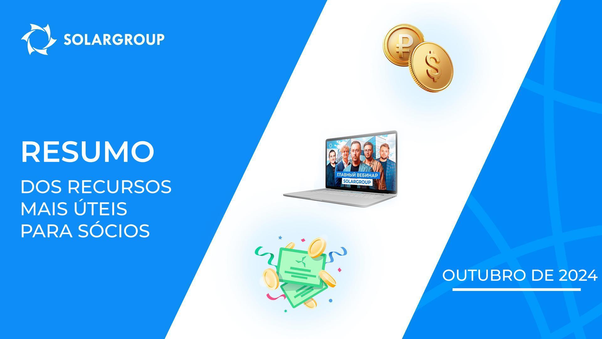 Os destaques de outubro