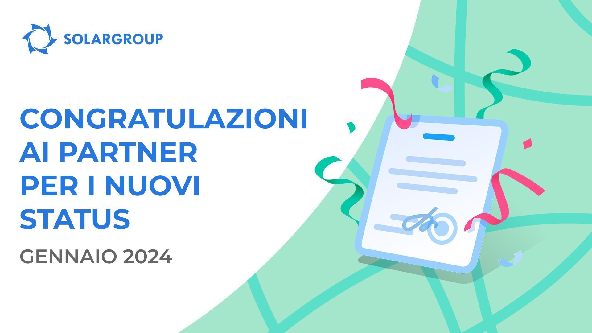 Congratulazioni ai partner per i nuovi status!👏