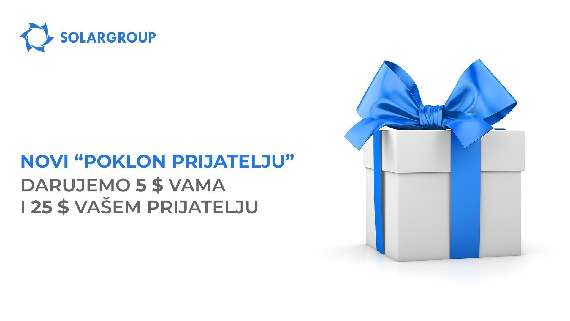 "Poklon prijatelju": novi uvjeti opcije