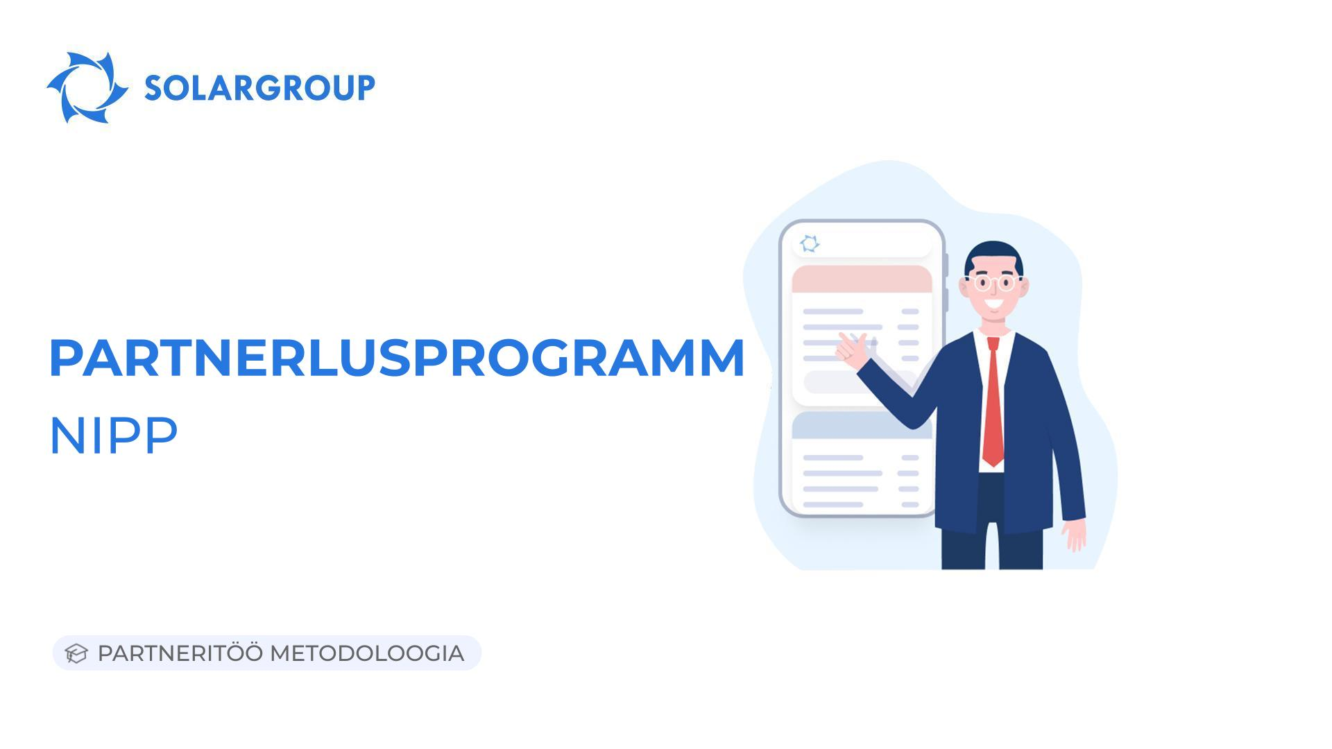 Partnerlusprogramm. Nipp | Partneritöö metodoloogia