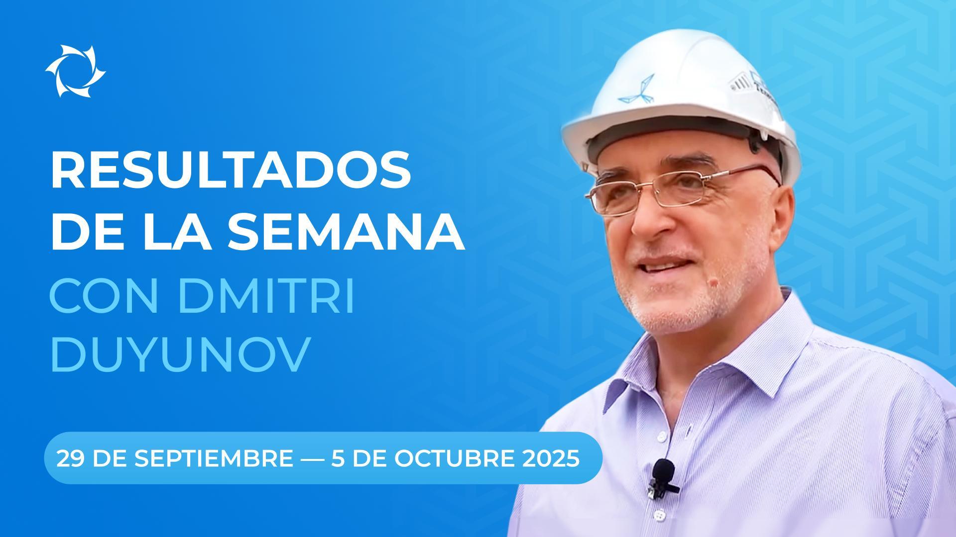 Resumen semanal del proyecto «Motores Duyunov»