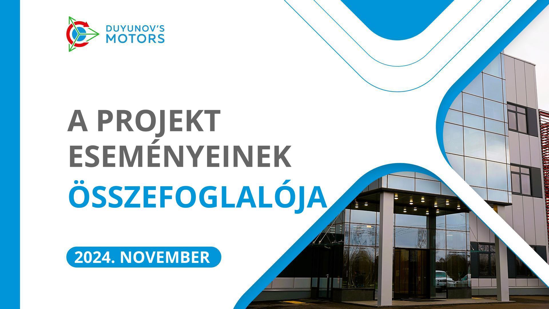 A SOLARGROUP és a „Sovelmash” kulcsfontosságú eseményei novemberben