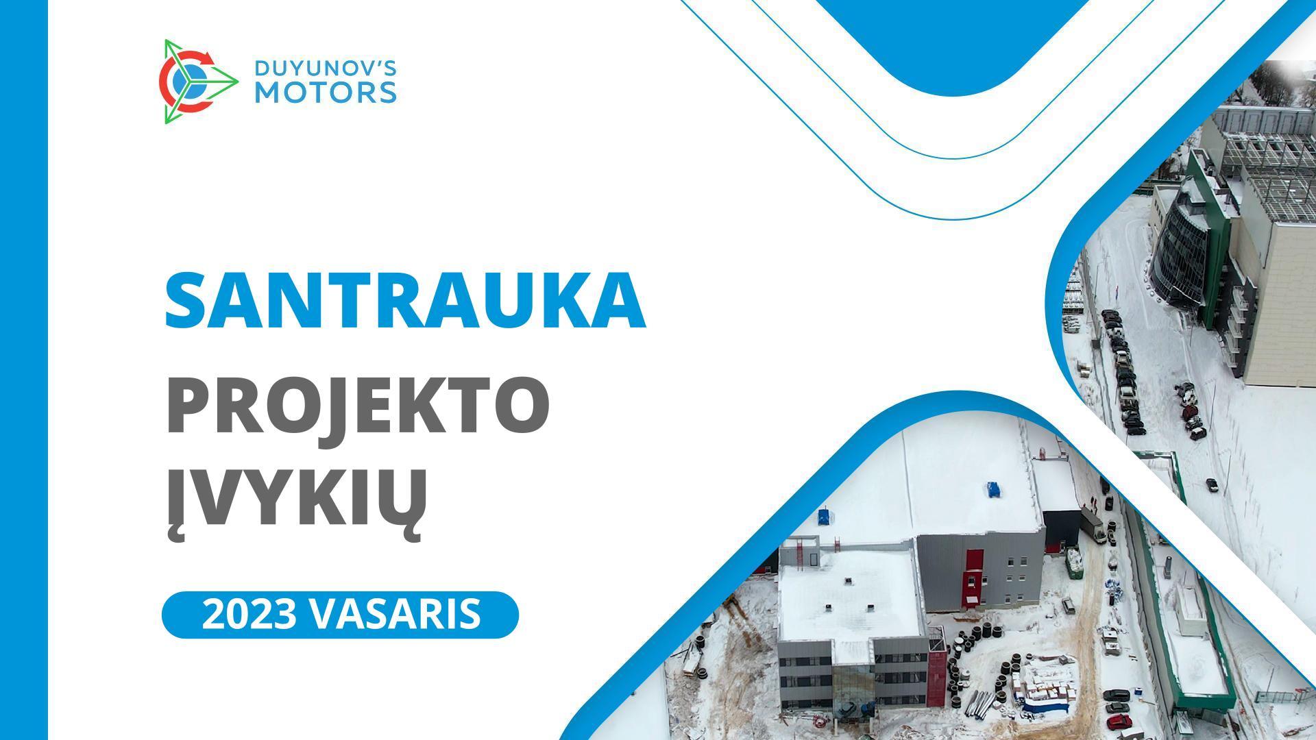 Pagrindiniai projekto įvykiai: vasario mėnesio santrauka