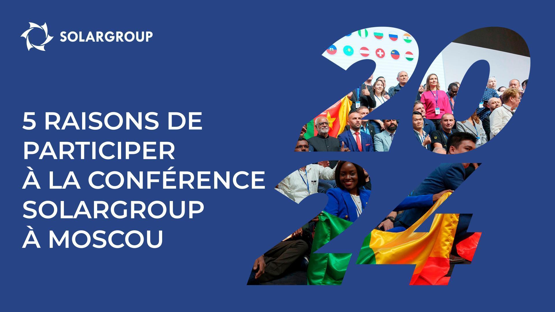 Principal événement SOLARGROUP de l'année
