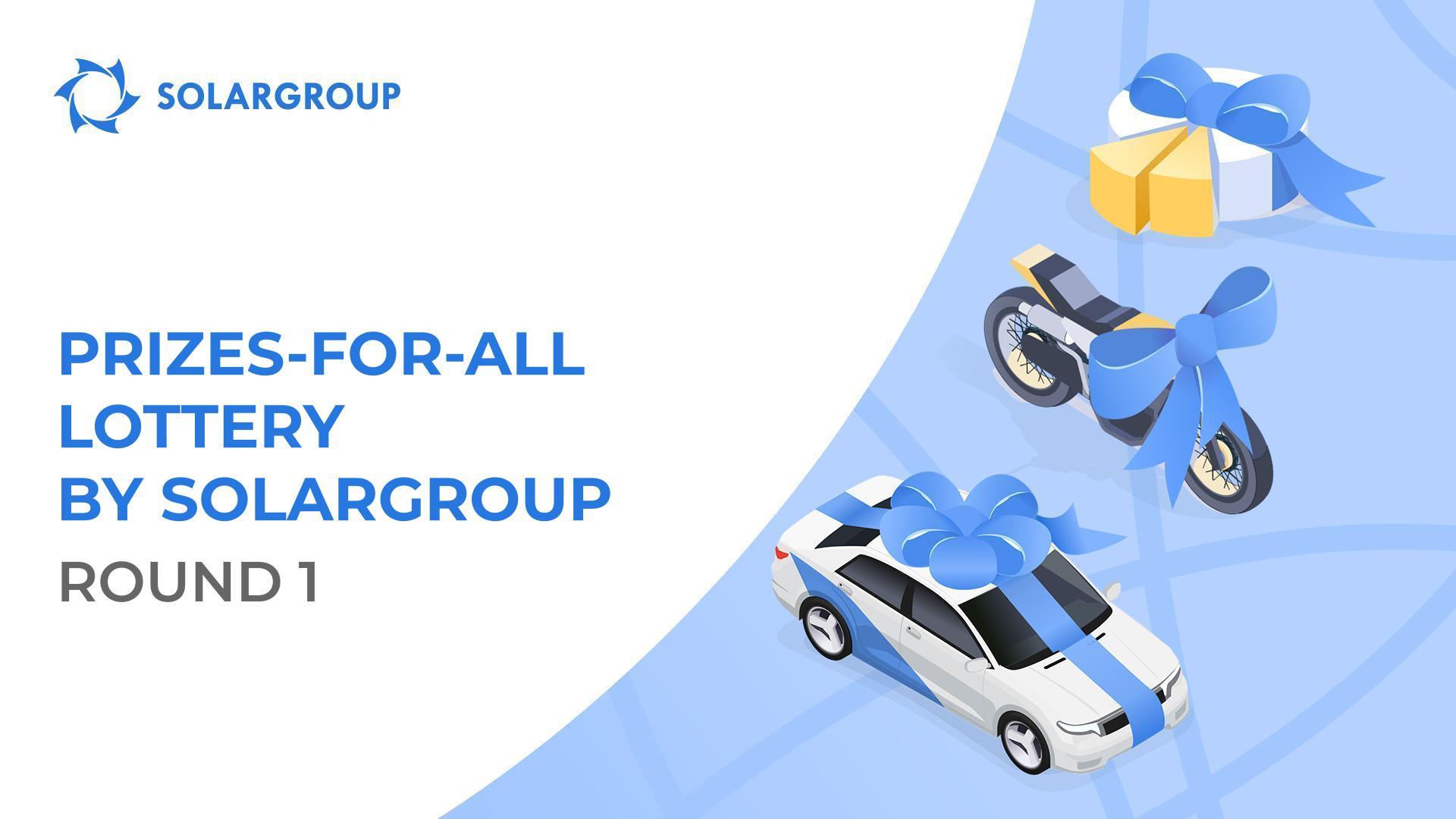 Win an electric car, a "Slavyanka" based motorcycle and bonus shares!