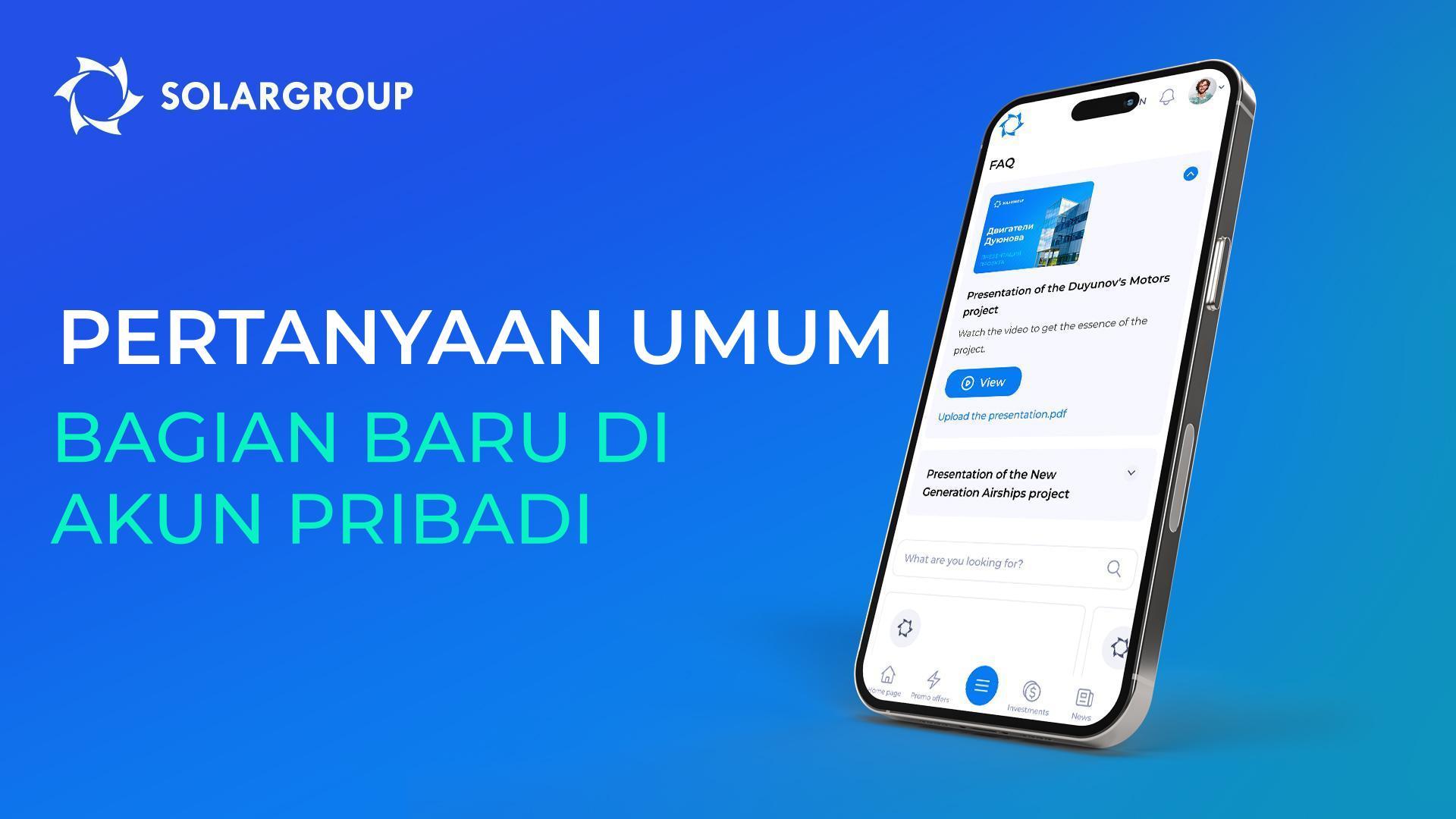 Jawaban atas pertanyaan-pertanyaan dan informasi yang bermanfaat sekarang ada di bagian yang terpisah