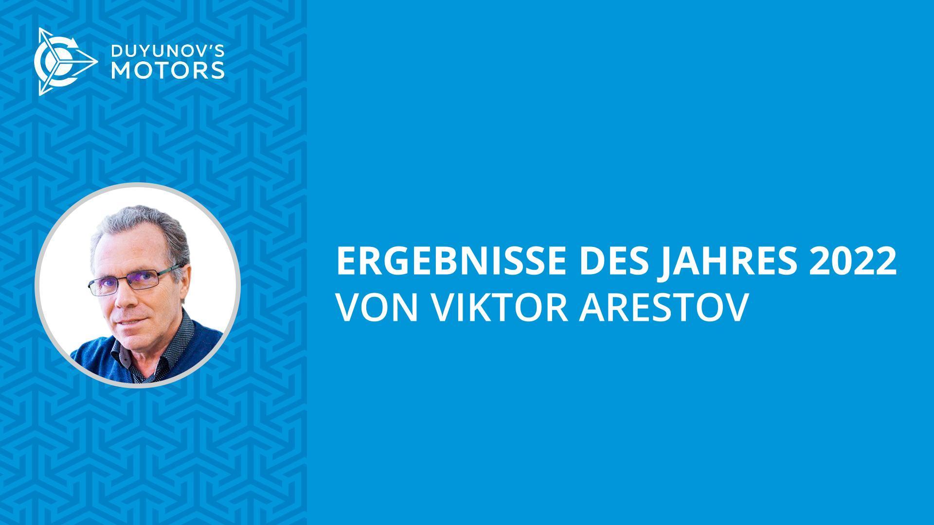 Neue Entwicklungen und Förderung der Technologie "Slawjanka": Zusammenfassung des Jahres 2022 von Viktor Arestov