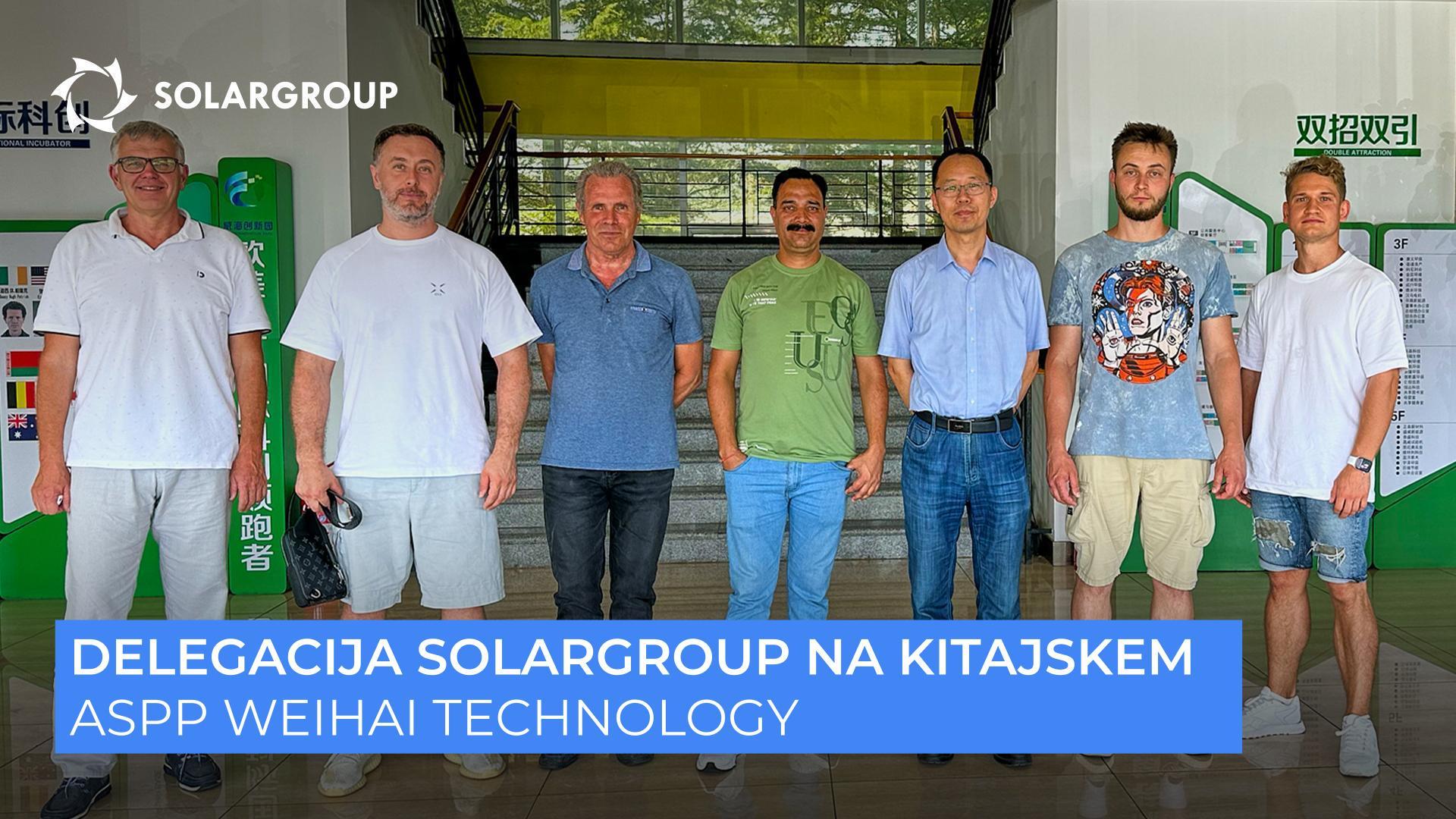 SOLARGROUP na Kitajskem | 3. dan | Obisk ASPP Weihai