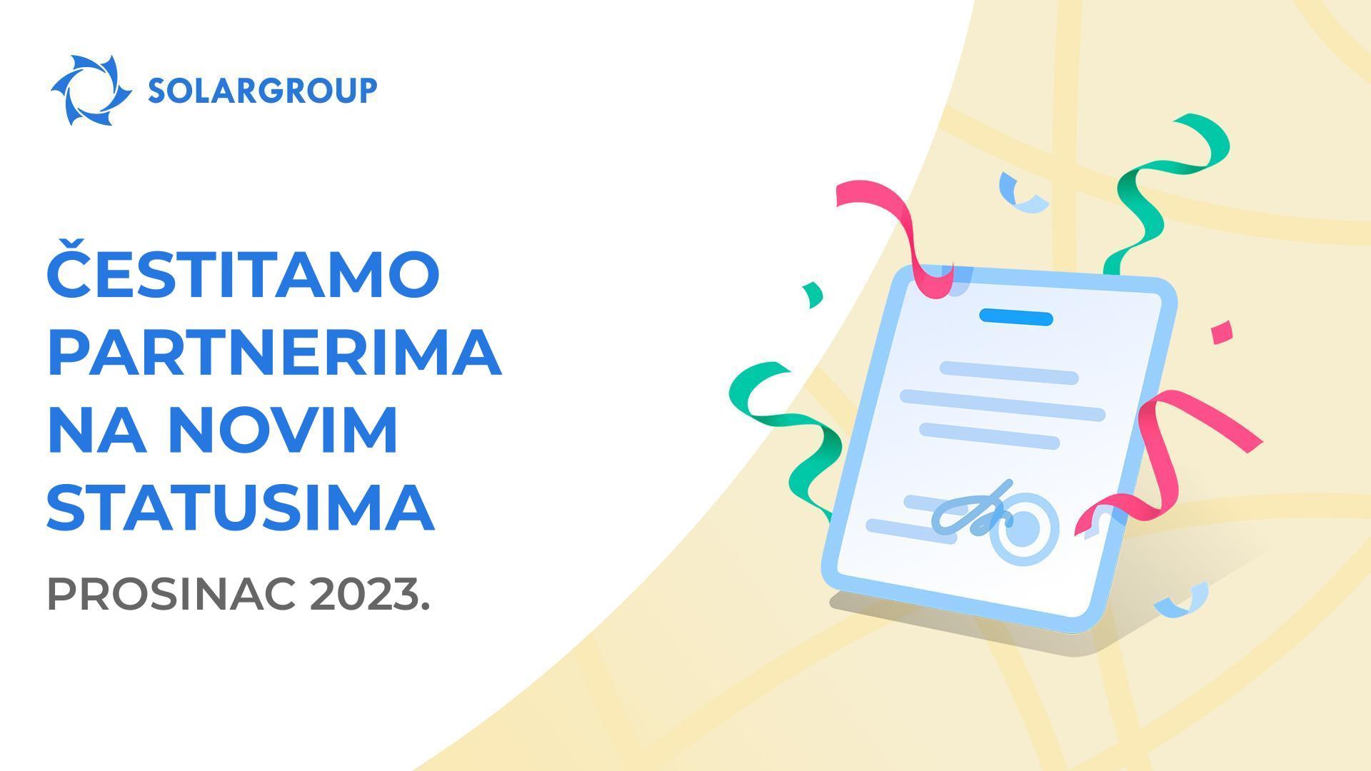 Pozdravljamo partnere u novim statusima!