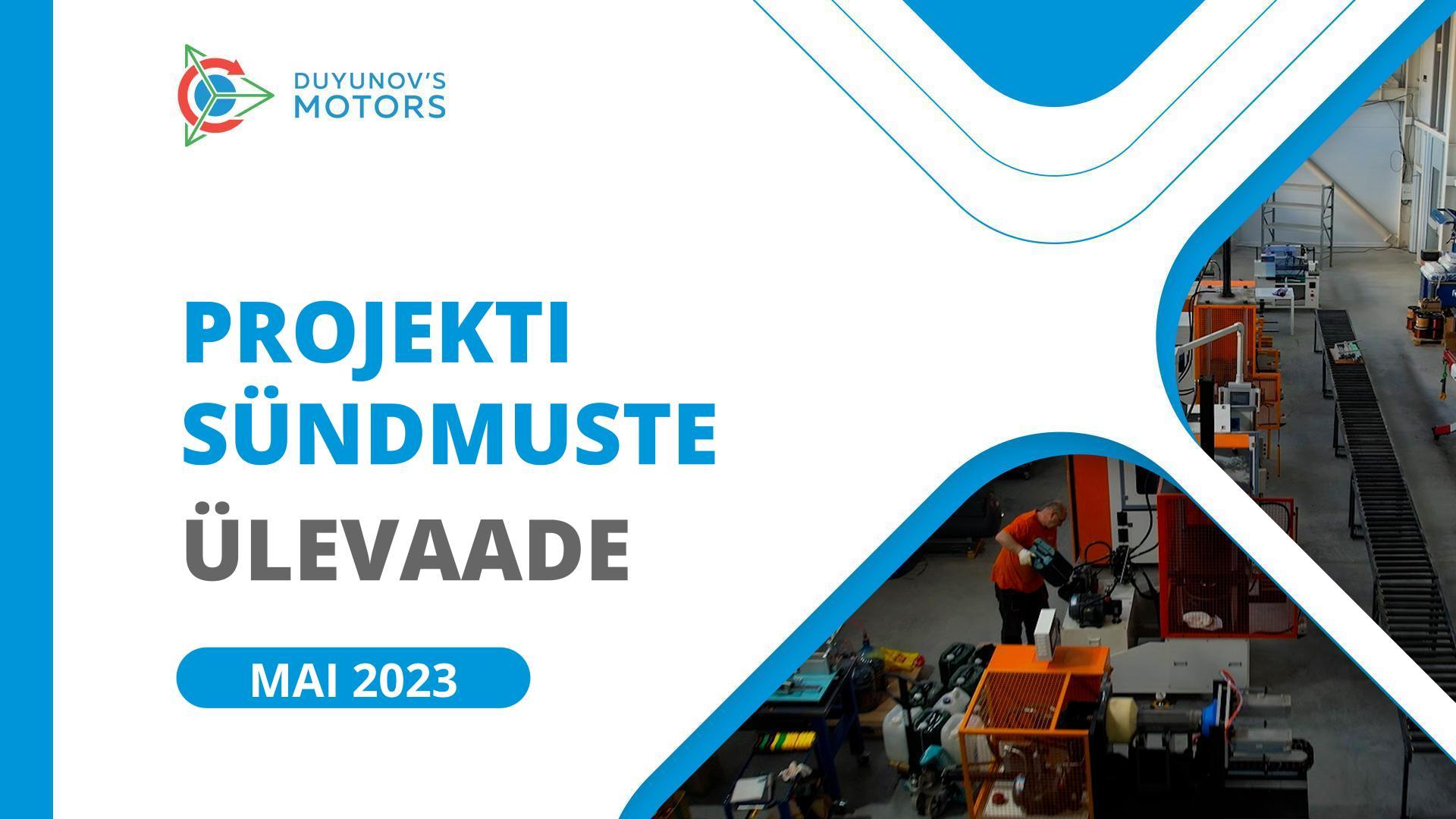 Projekti maikuu võtmesündmused