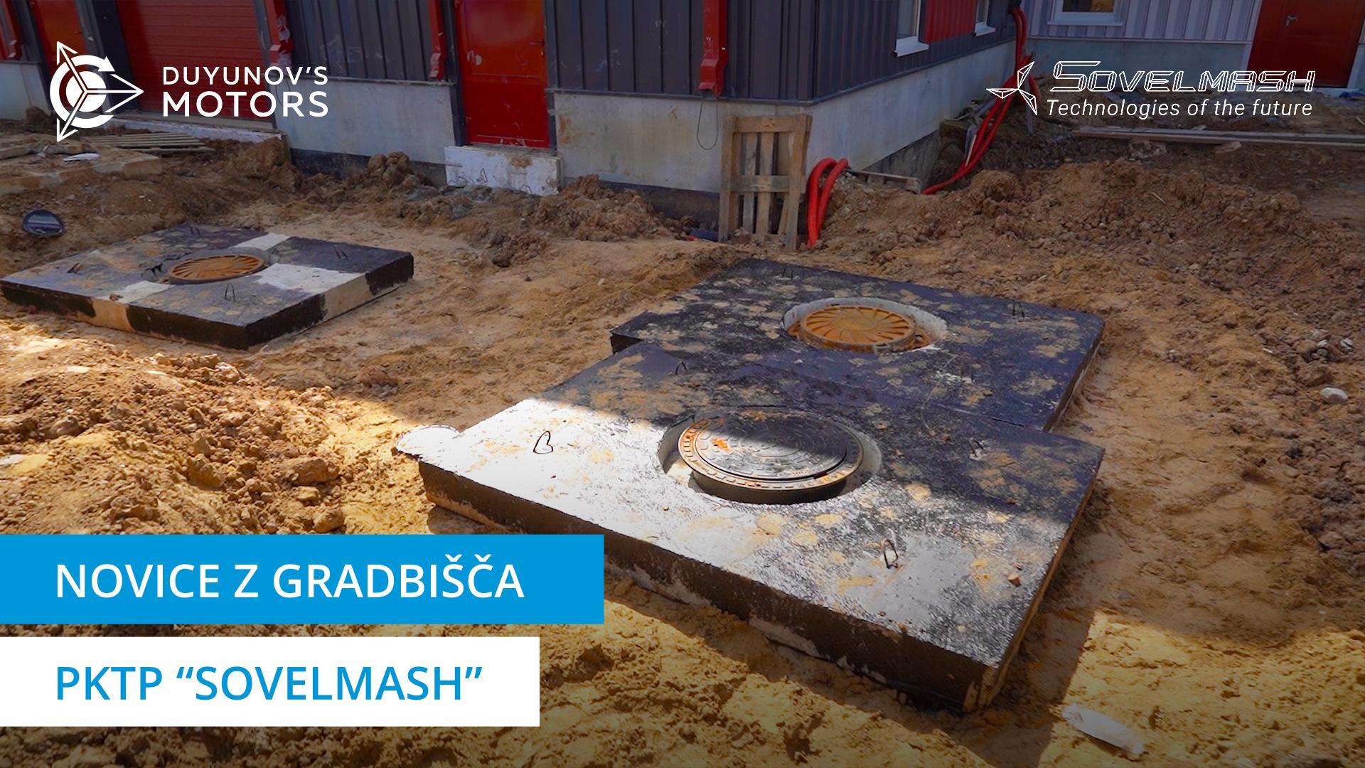 Nova reportaža z gradbišča "Sovelmash"