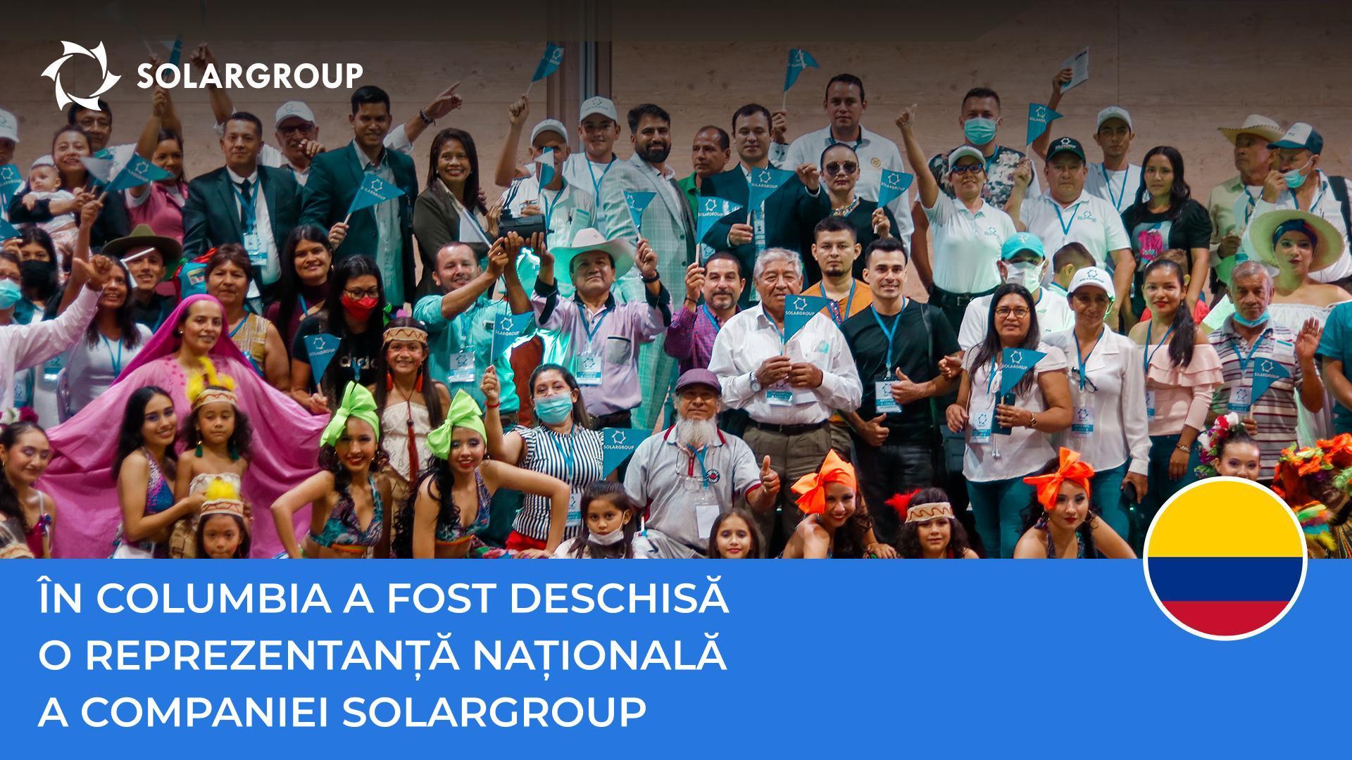 În Columbia a fost deschisă o reprezentanță națională a companiei SOLARGROUP