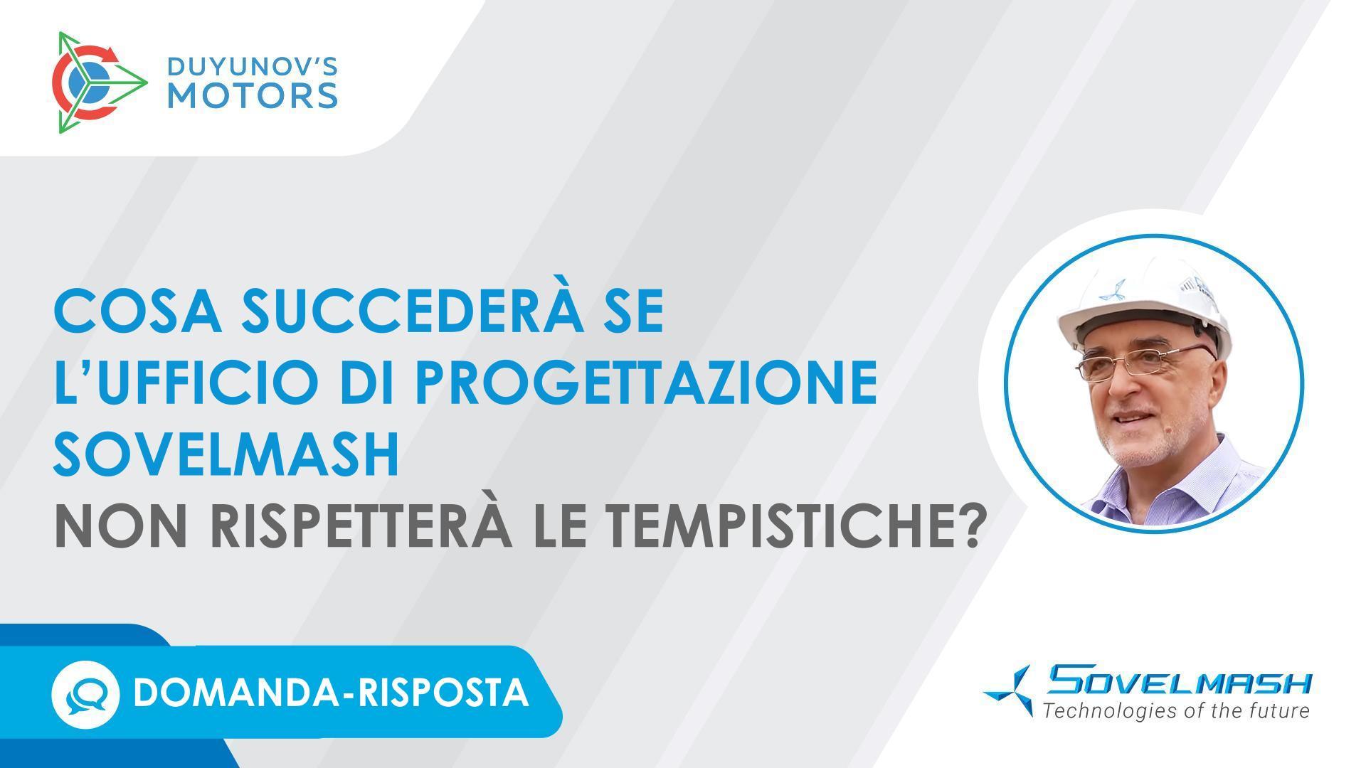 Cosa potrebbe succedere se l'ufficio di progettazione Sovelmash non dovesse essere costruito entro il terzo trimestre 2023?