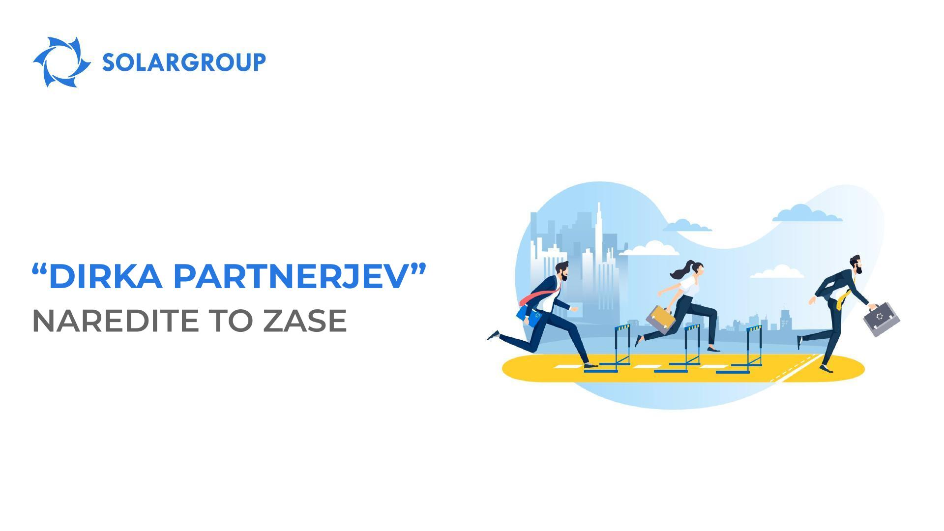 "Dirka partnerjev": naredite to zase