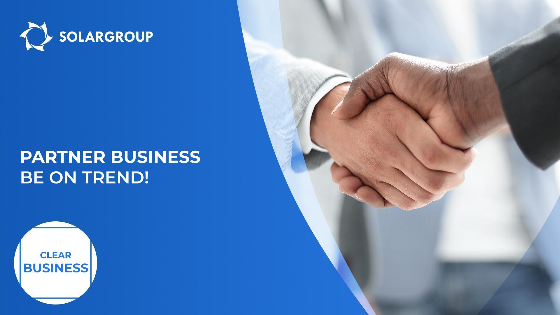 Partner business: be on trend! | Clear business