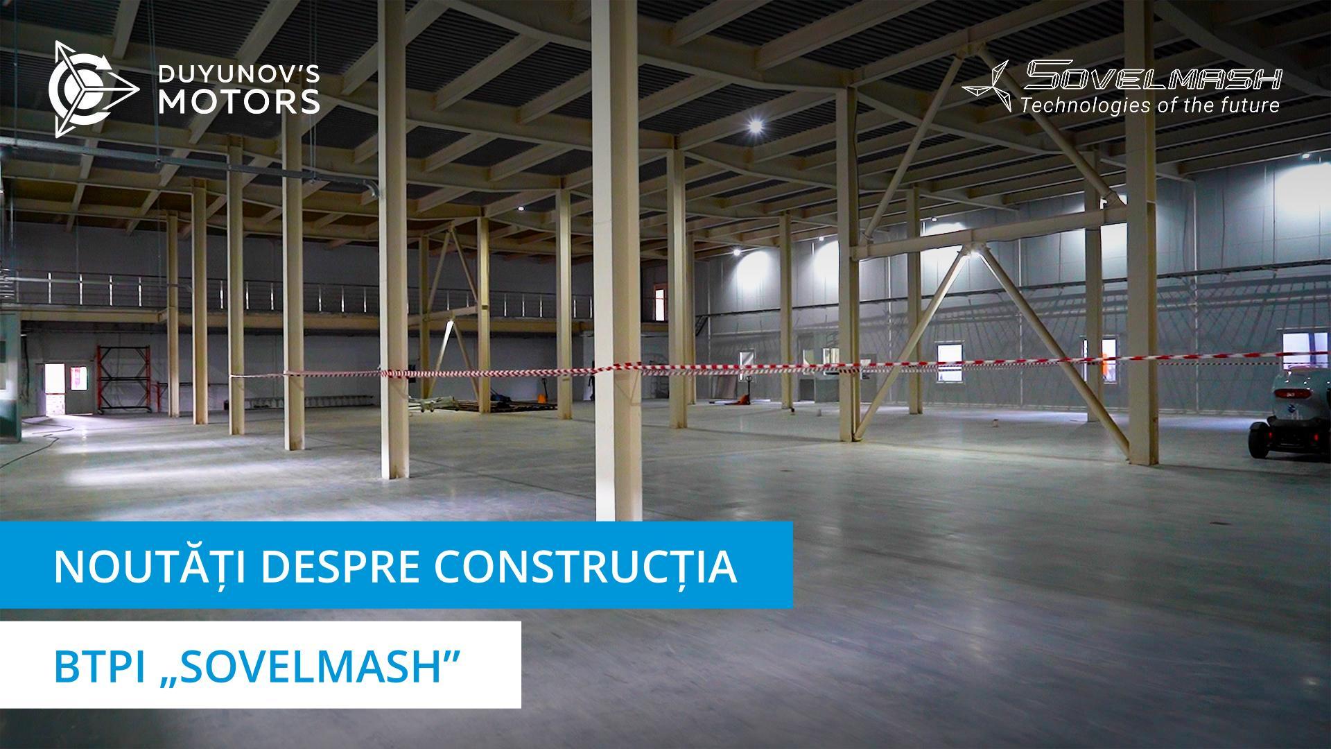 Turnarea șapei pentru pardoseală în BTPI „Sovelmash”