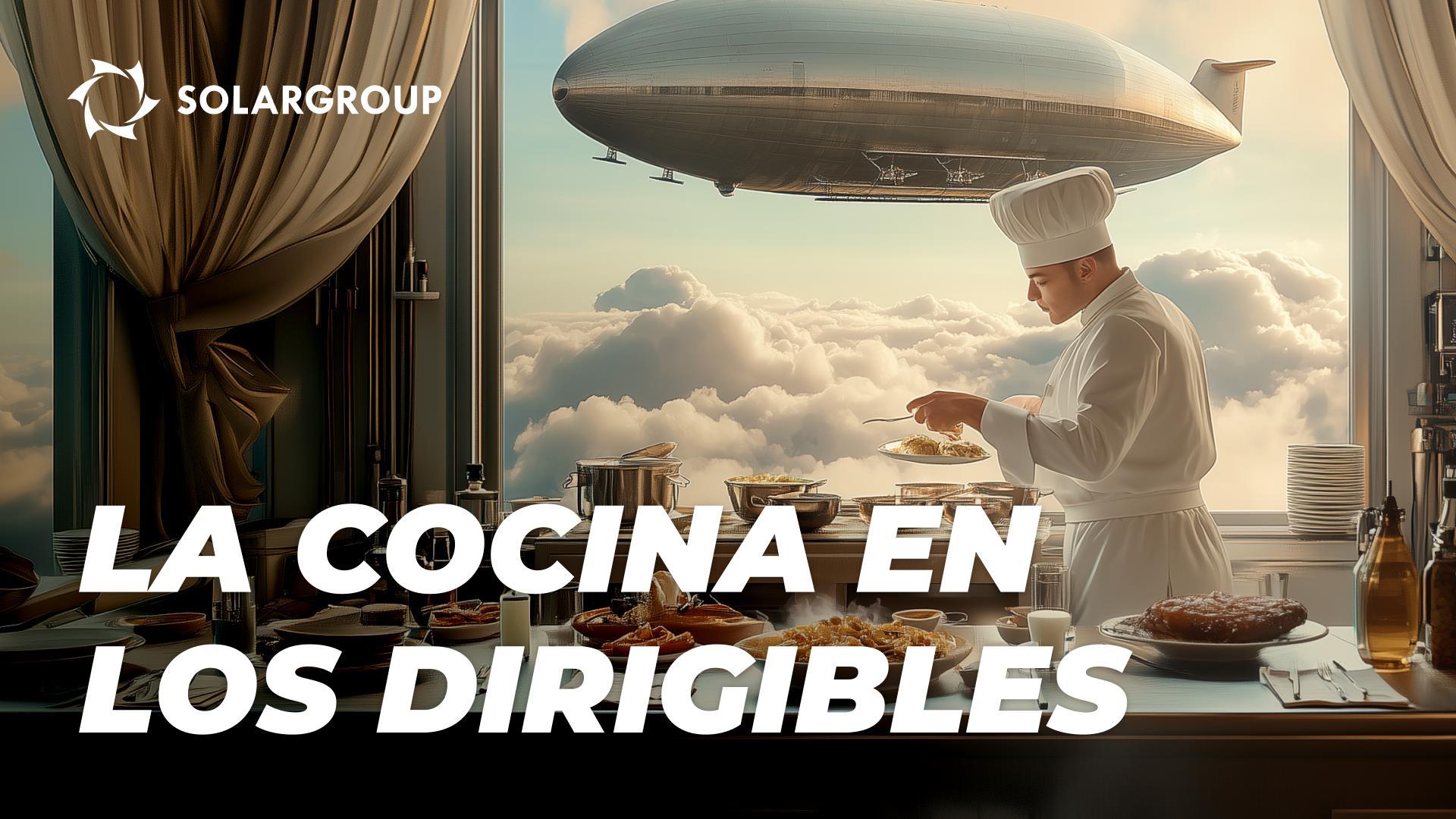 La comida a bordo de un dirigible: de la historia a los restaurantes aéreos del futuro