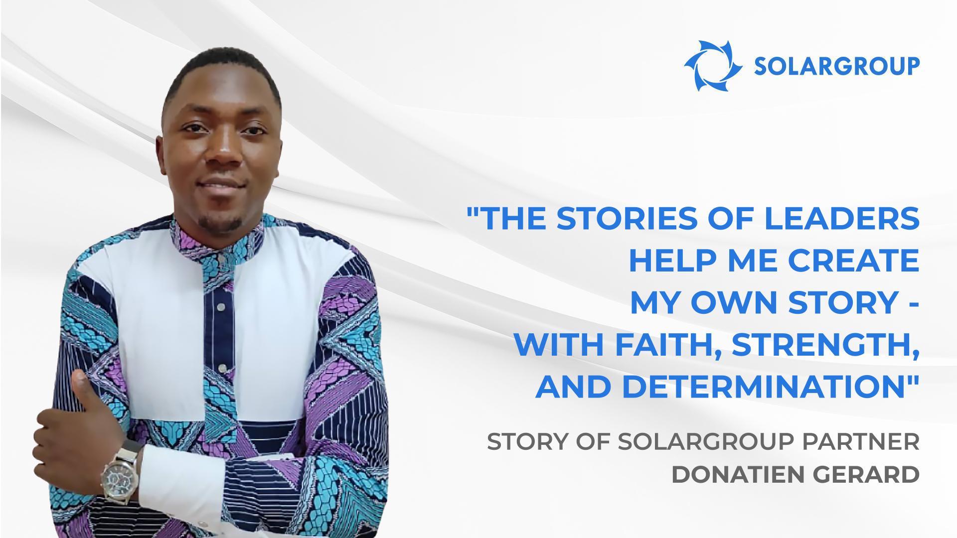 Work for joy and satisfaction | Story of partner Donatien Gerard