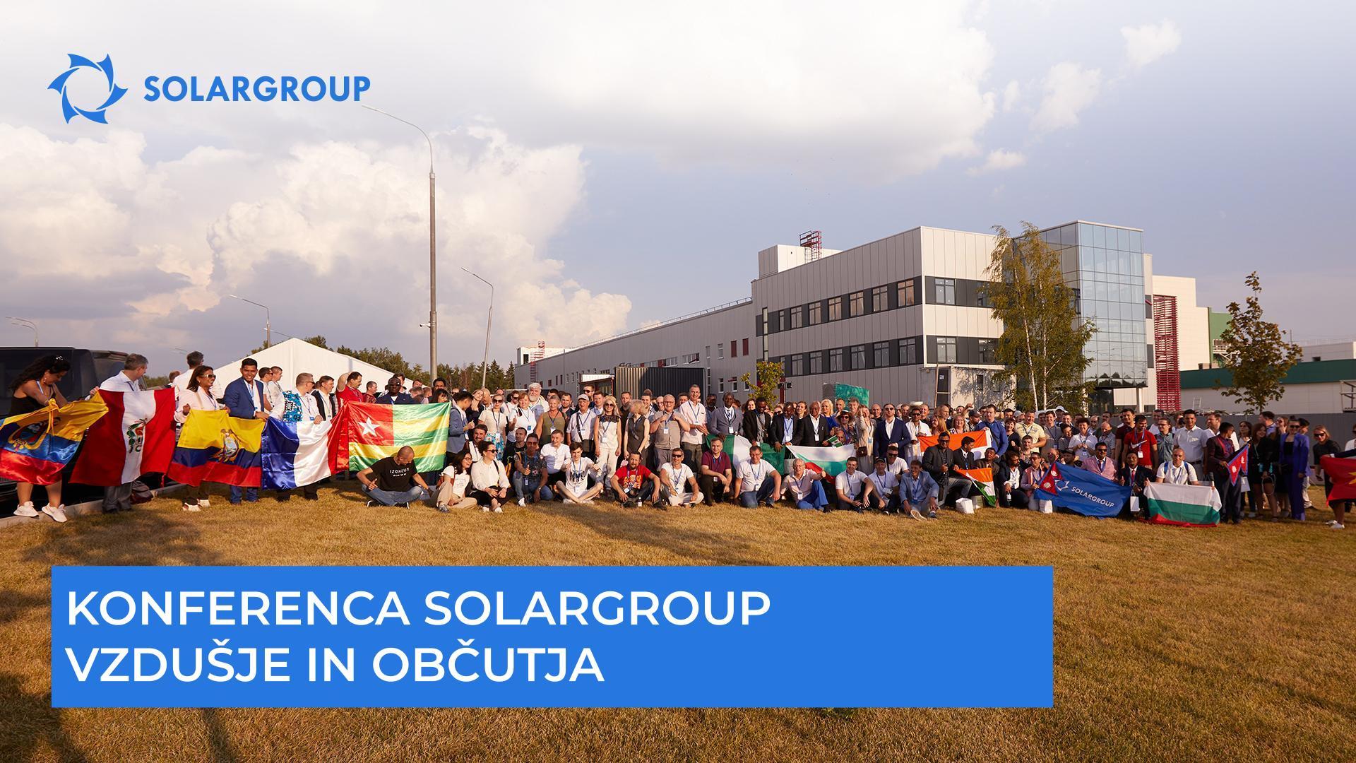 Konferenca SOLARGROUP: vzdušje in občutja