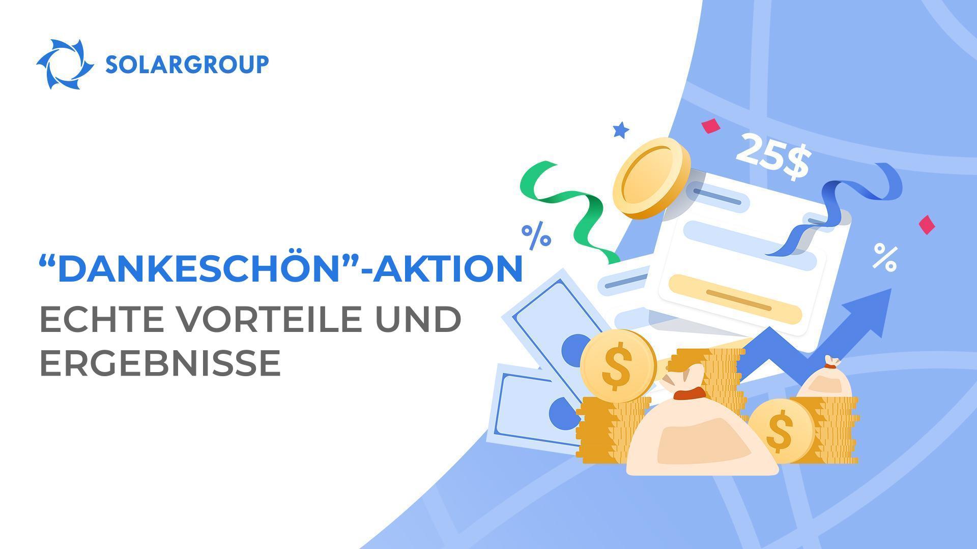 Ein richtiges "Dankeschön" ist, wenn man handelt, nicht wenn man einfach schön redet.