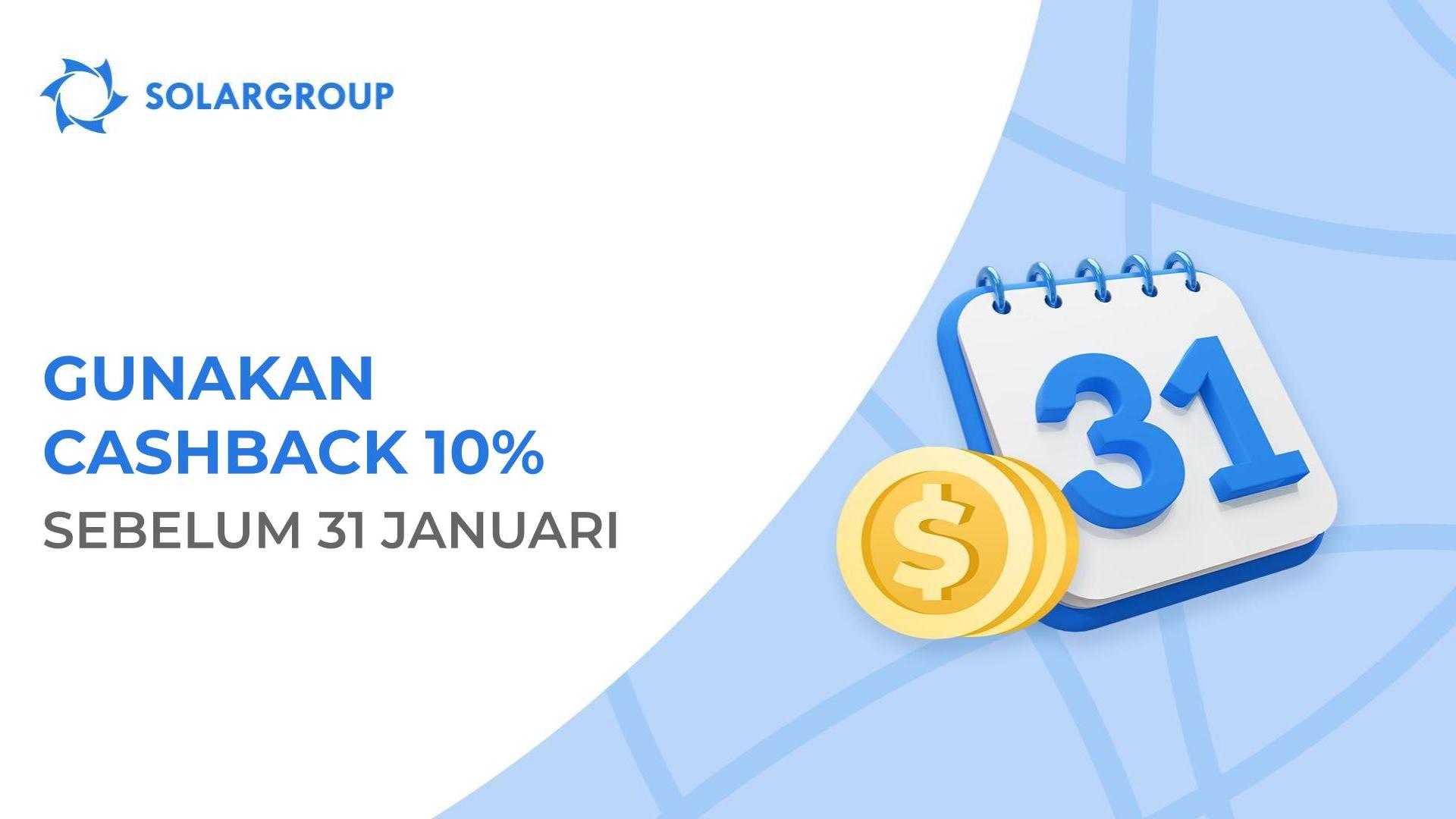 Waktunya tinggal kurang dari satu bulan sampai akhir masa berlaku cashback