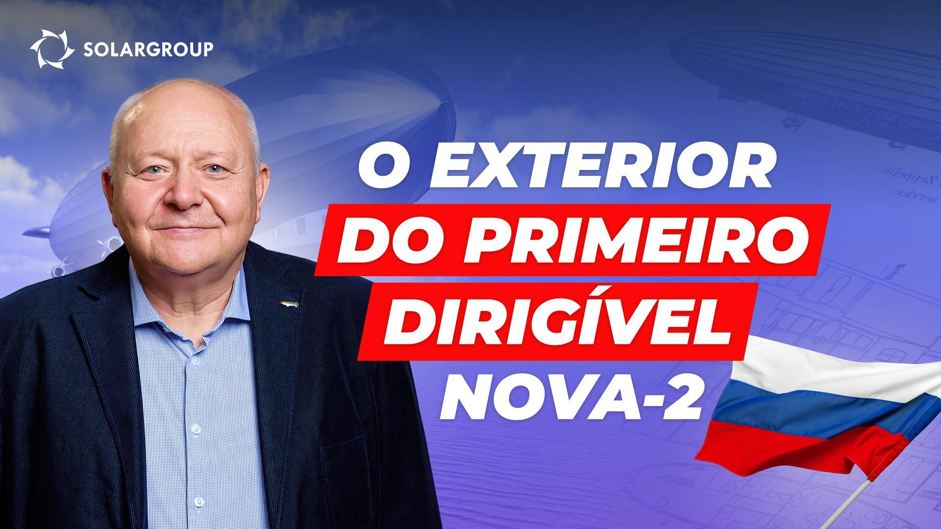 O aspeto do dirigível da Aeronova: mais informações por parte do diretor do departamento de design